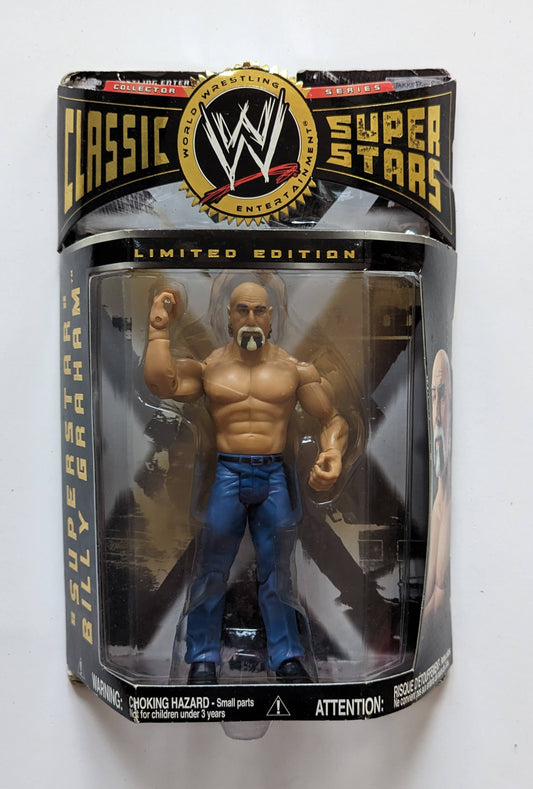 2005 WWE Jakks Pacific Classic Superstars Toys 'R' Us Exclusive "Superstar" Billy Graham [With Jeans, Exclusive]