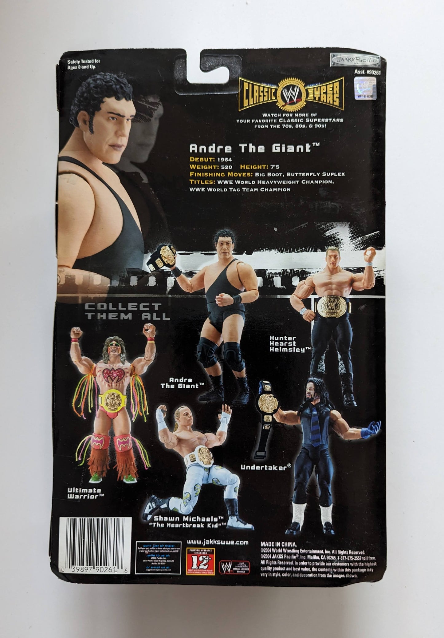2004 WWE Jakks Pacific Classic Superstars Series 1 Andre the Giant