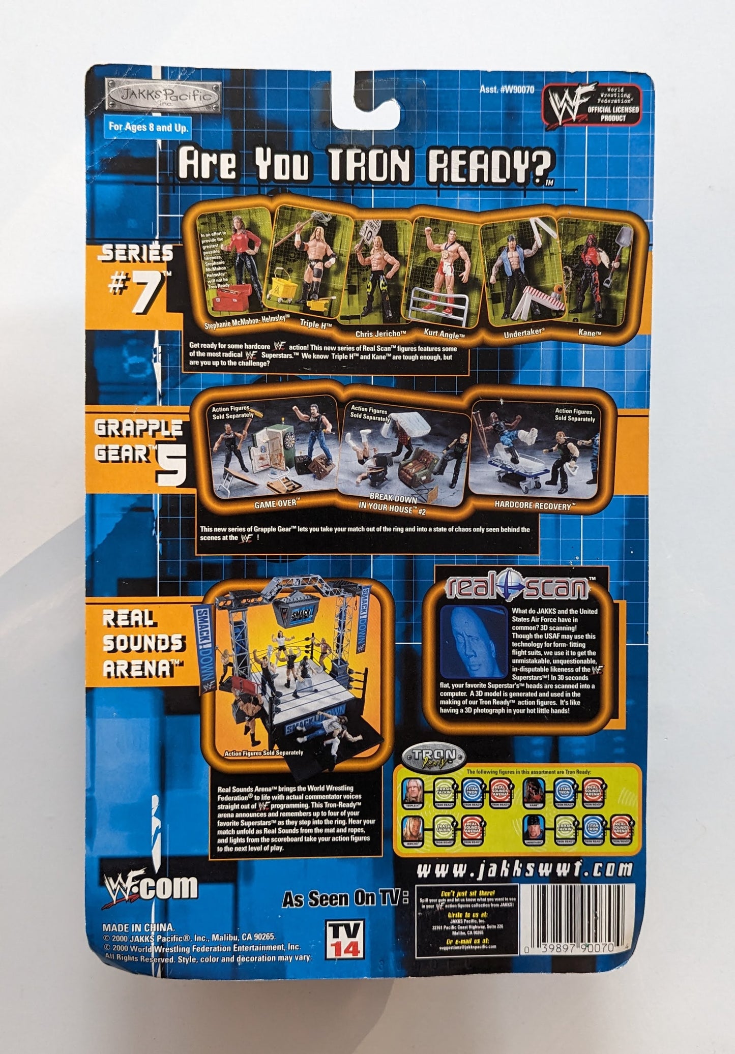 2000 WWF Jakks Pacific Titantron Live Series 7 Stephanie McMahon