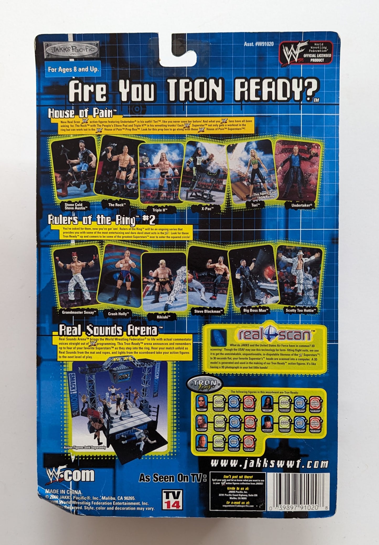 2000 WWF Jakks Pacific Titantron Live House of Pain Undertaker