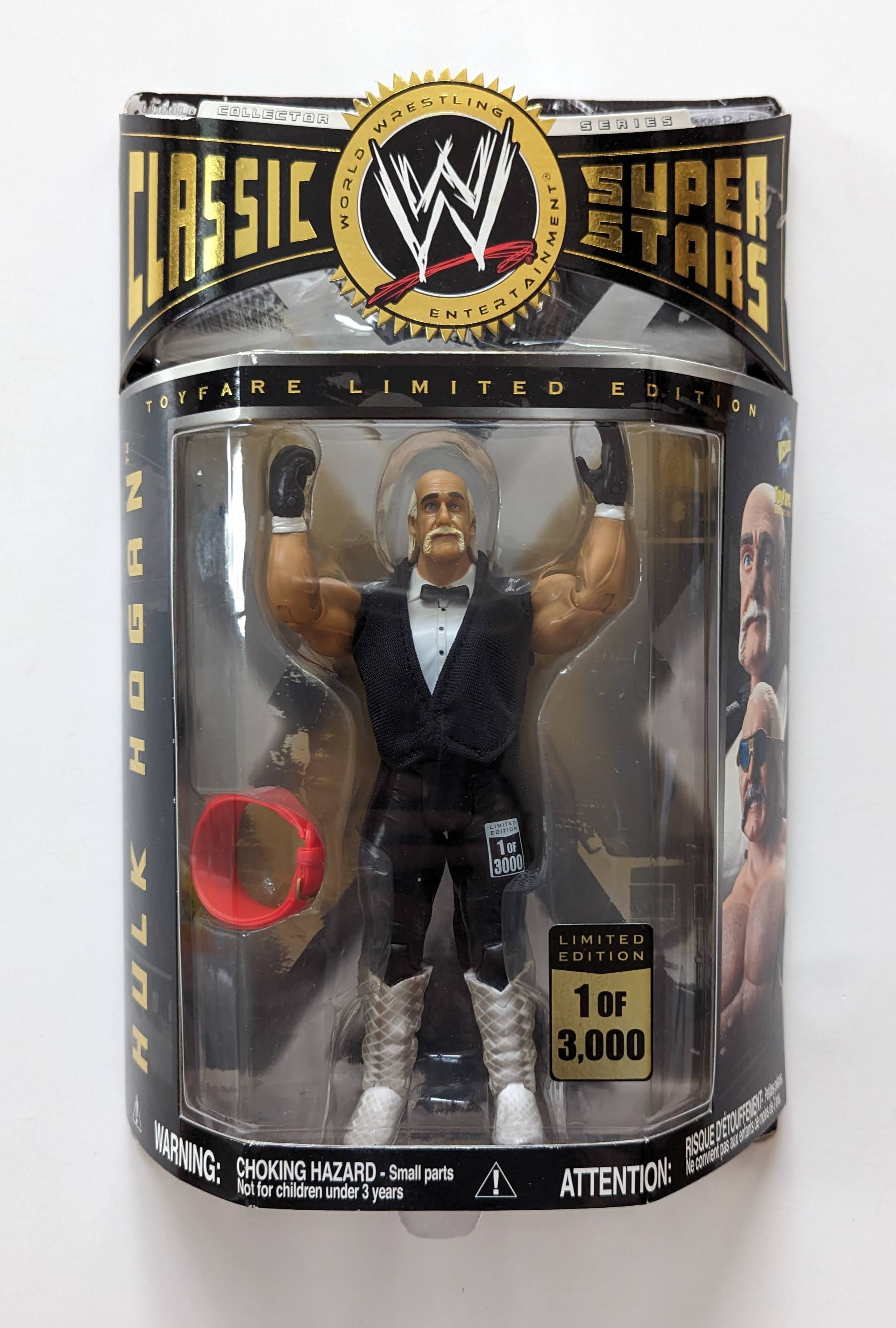 WWE Wrestling high quality Classic Superstars “HULK HOGAN” Toyfare Limited Edition