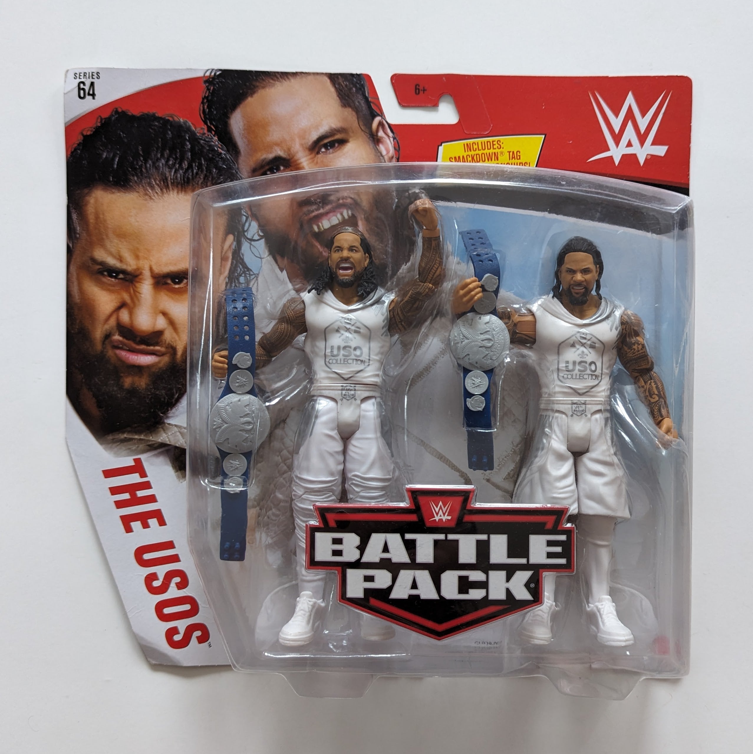 2020 Wwe Mattel Basic Battle Packs Series 64 The Usos – Wrestling 