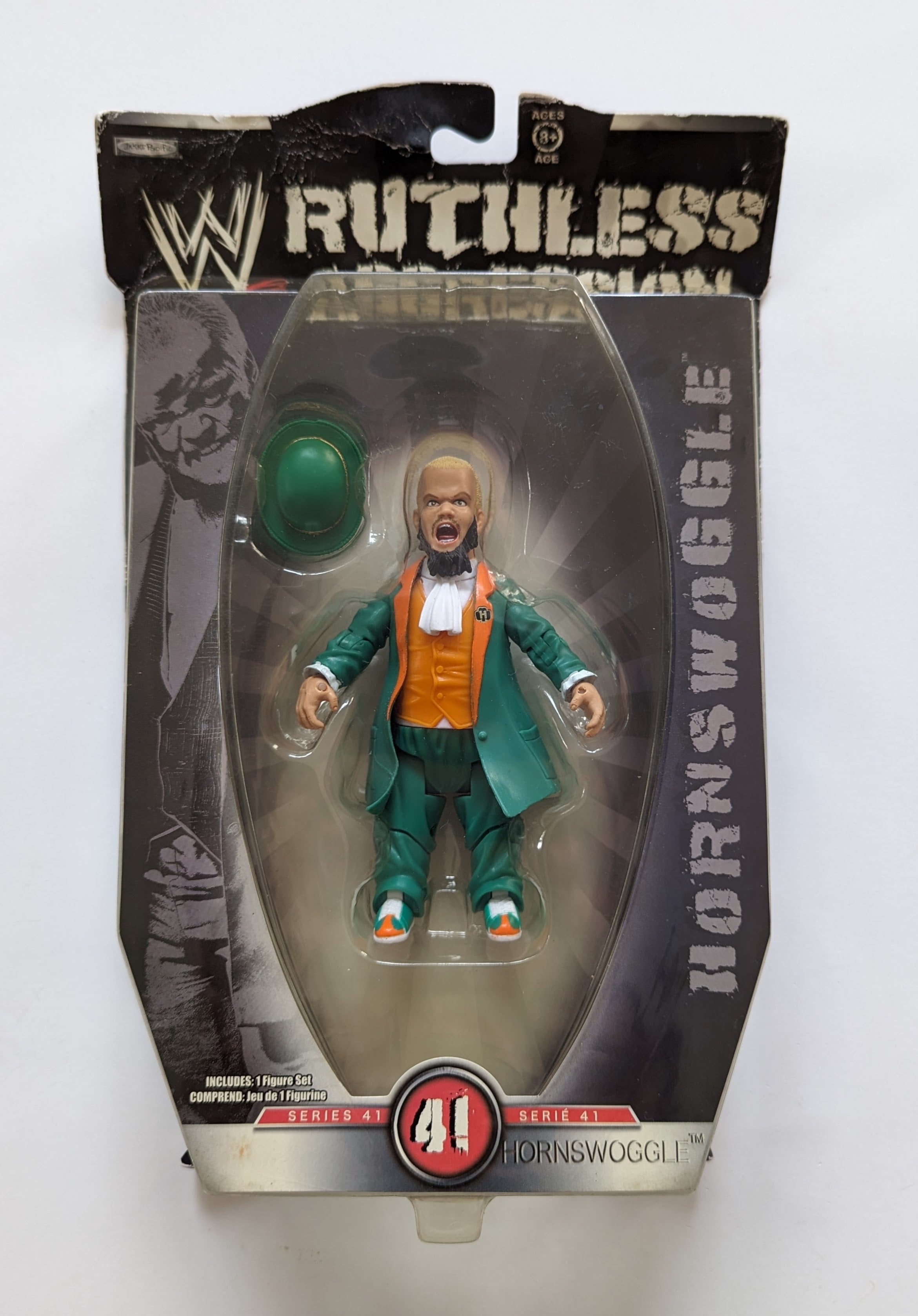 2009 WWE Jakks Pacific Ruthless Aggression Series 41 Hornswoggle – Wrestling  Figure Database