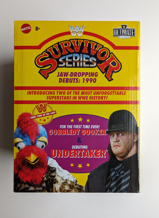 2023 WWE Mattel Ultimate Edition Survivor Series 1990 2-Pack: Undertaker & Gobbledy Gooker