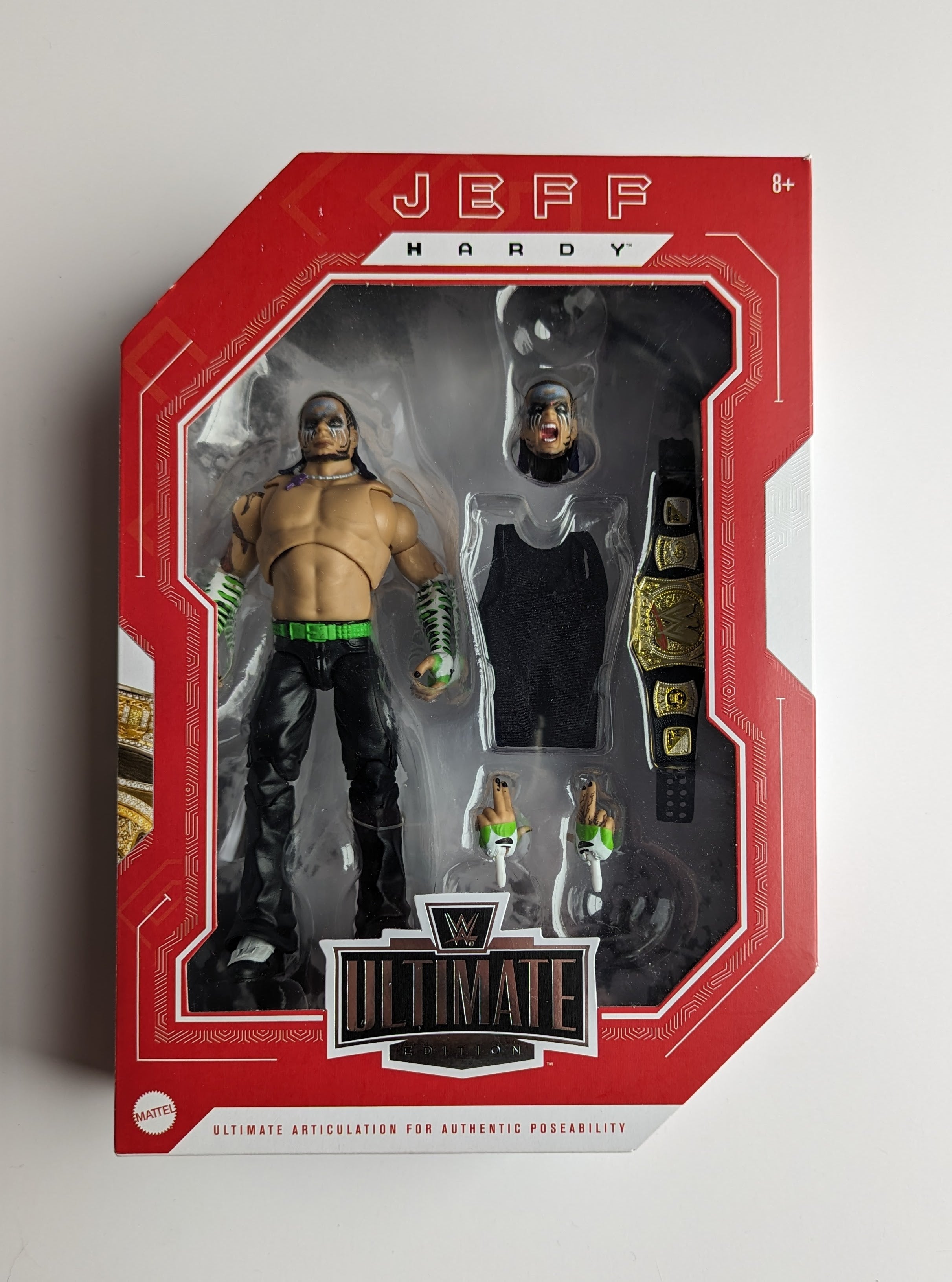 2021 WWE Mattel Ultimate Edition Fan Takeover Jeff Hardy