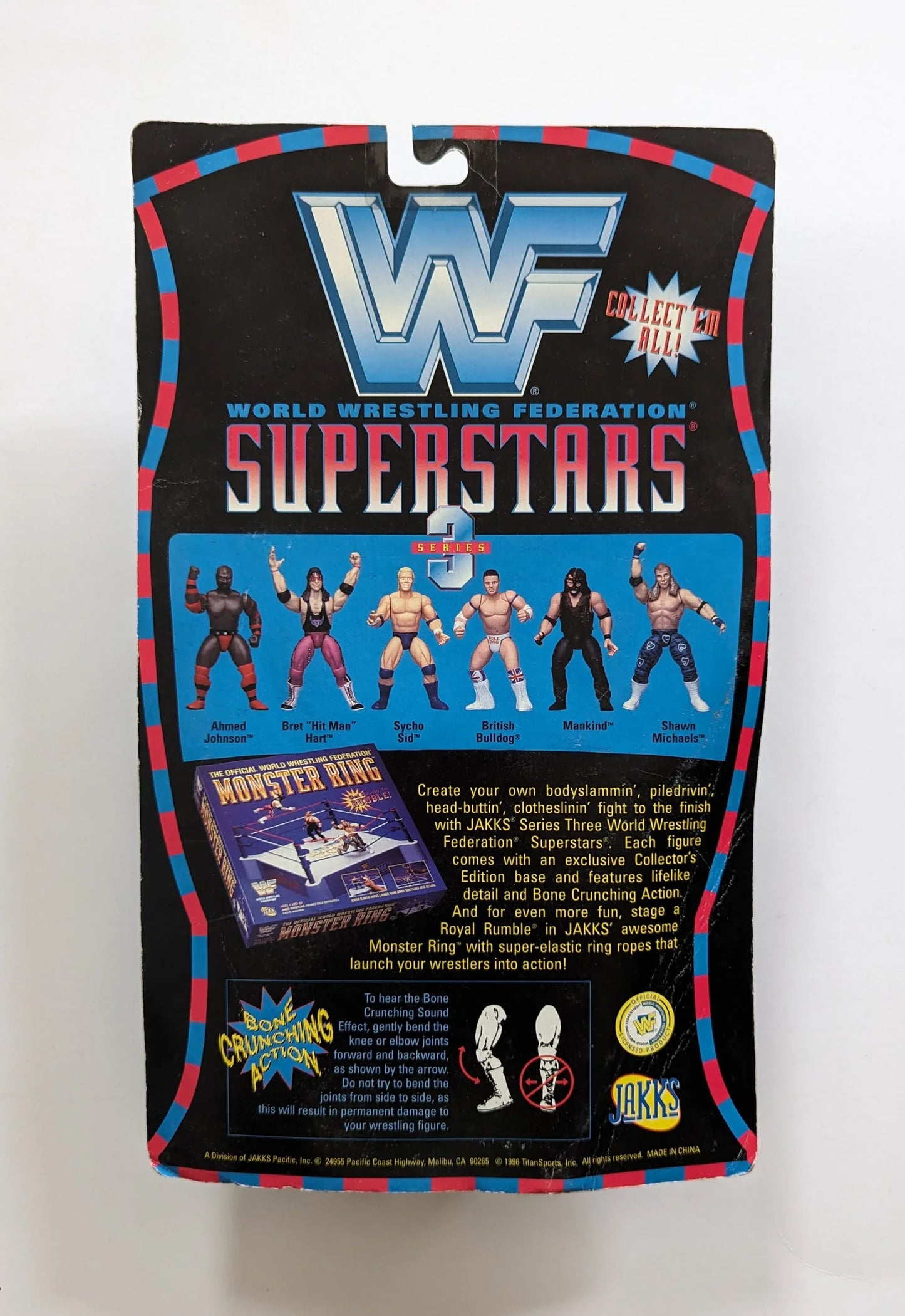 1997 WWF Jakks Pacific Superstars Series 3 Mankind