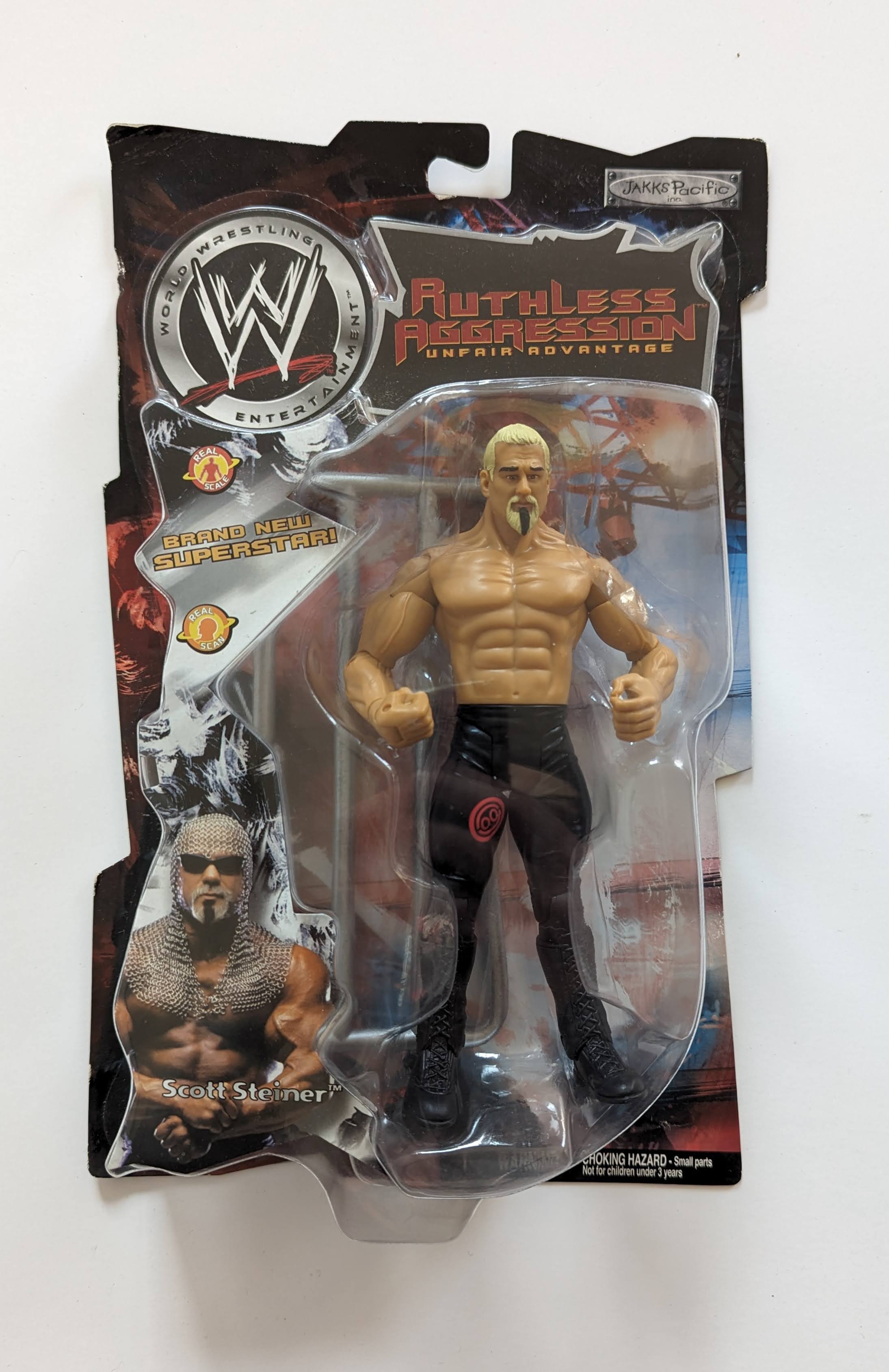 2003 WWE Jakks Pacific Ruthless Aggression Series 2 Scott Steiner