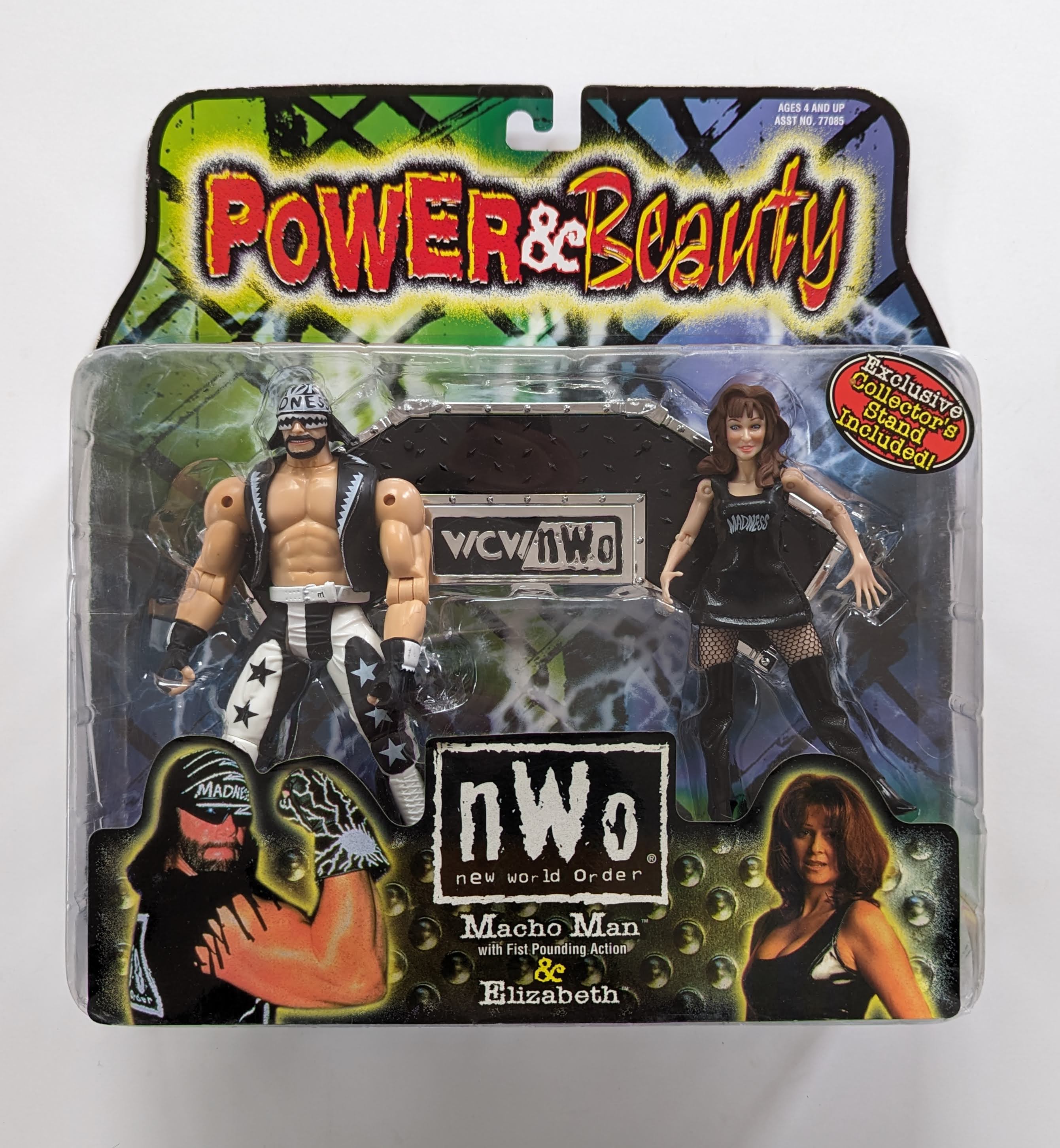 Macho Man & Miss Elizabeth NWO Power And Beauty purchases action figures