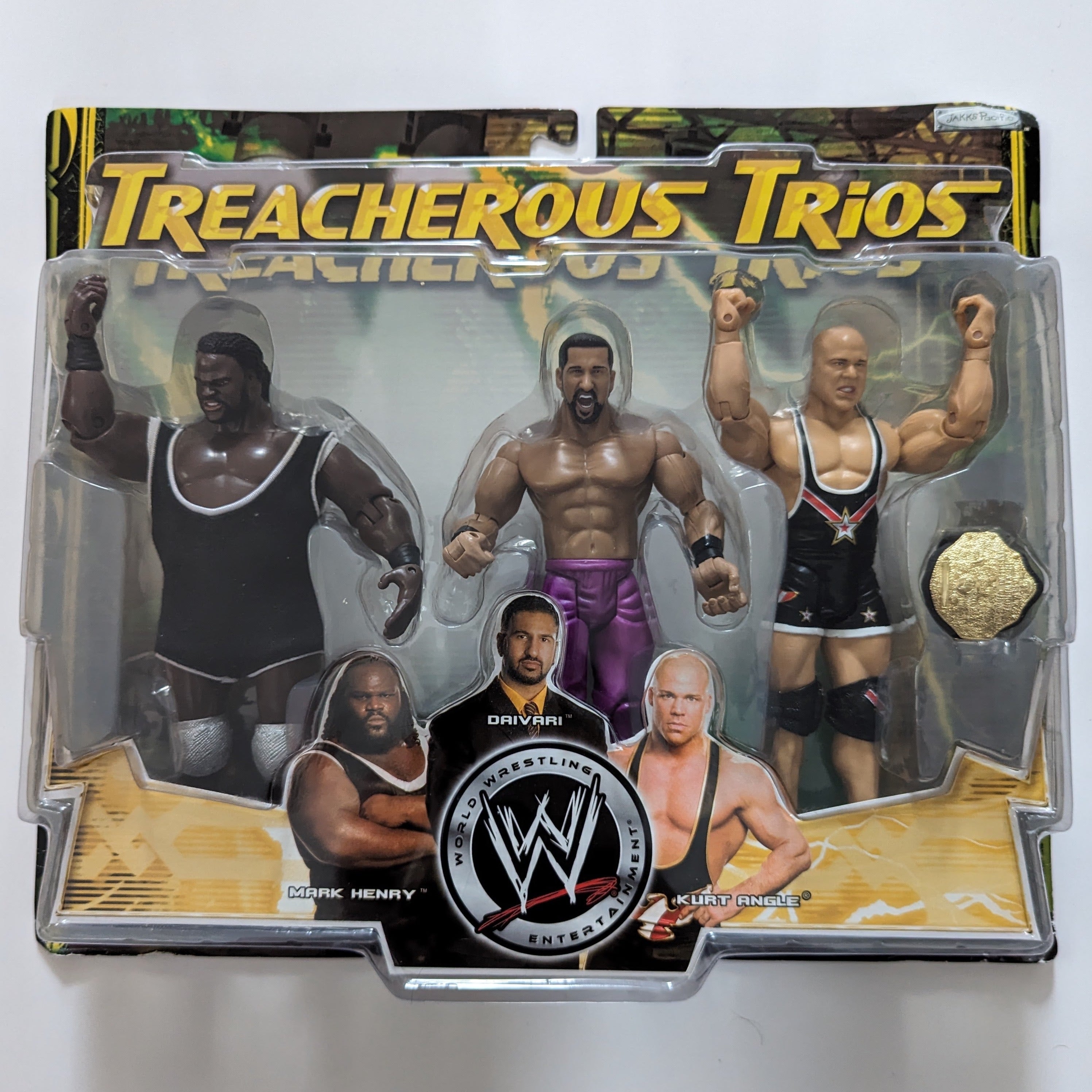 2006 WWE Jakks Pacific Treacherous Trios Series 4 Mark Henry 