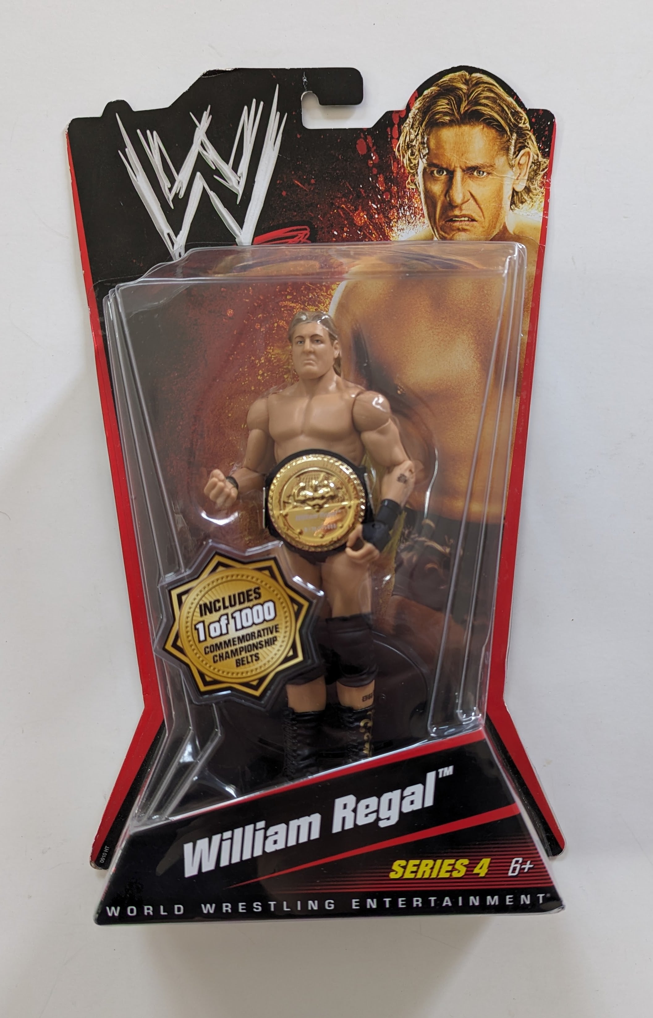 WWE Wrestling Series 4 William top Regal