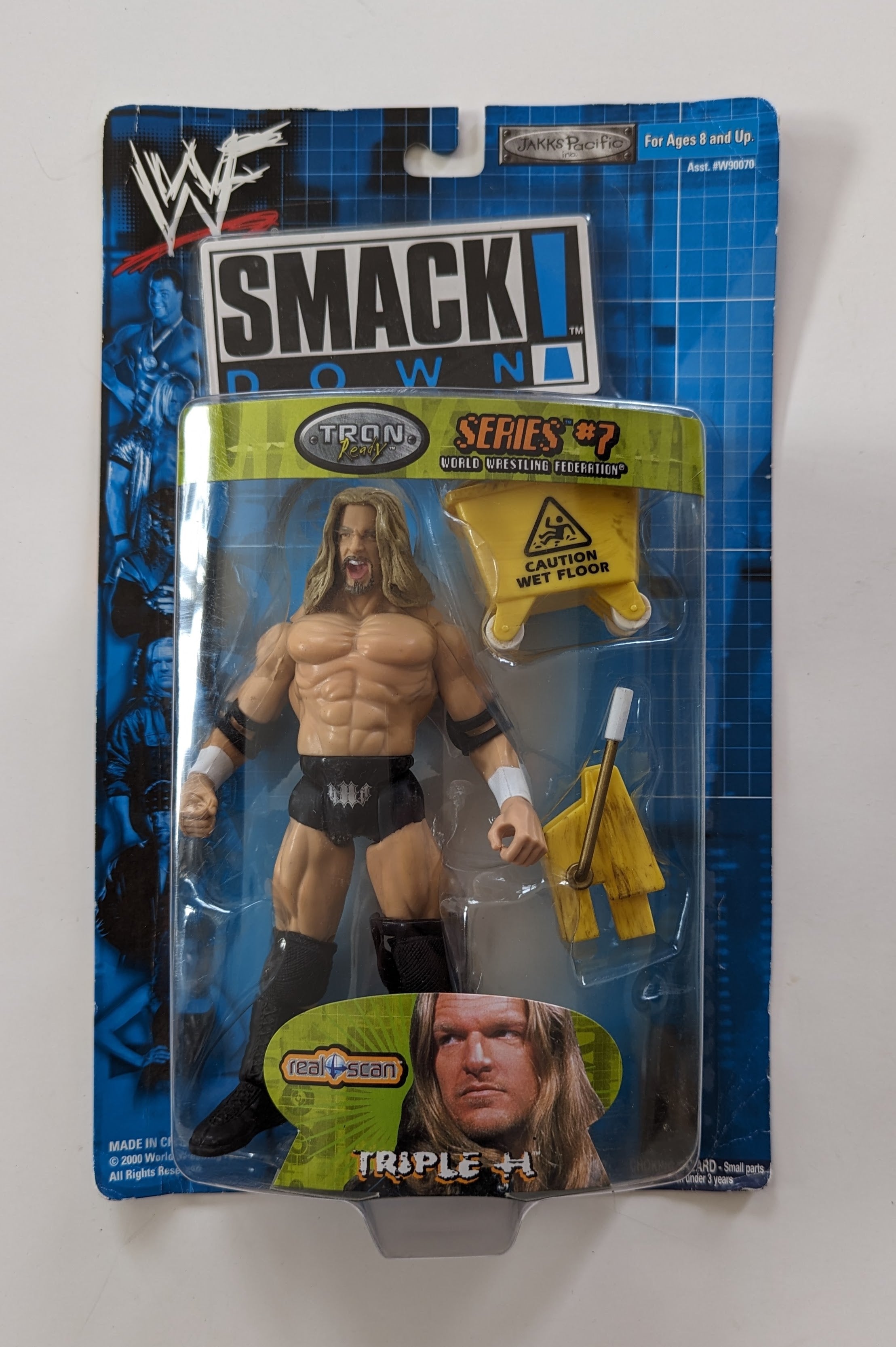 2000 WWF Jakks Pacific Titantron Live Series 7 Triple H – Wrestling Figure  Database