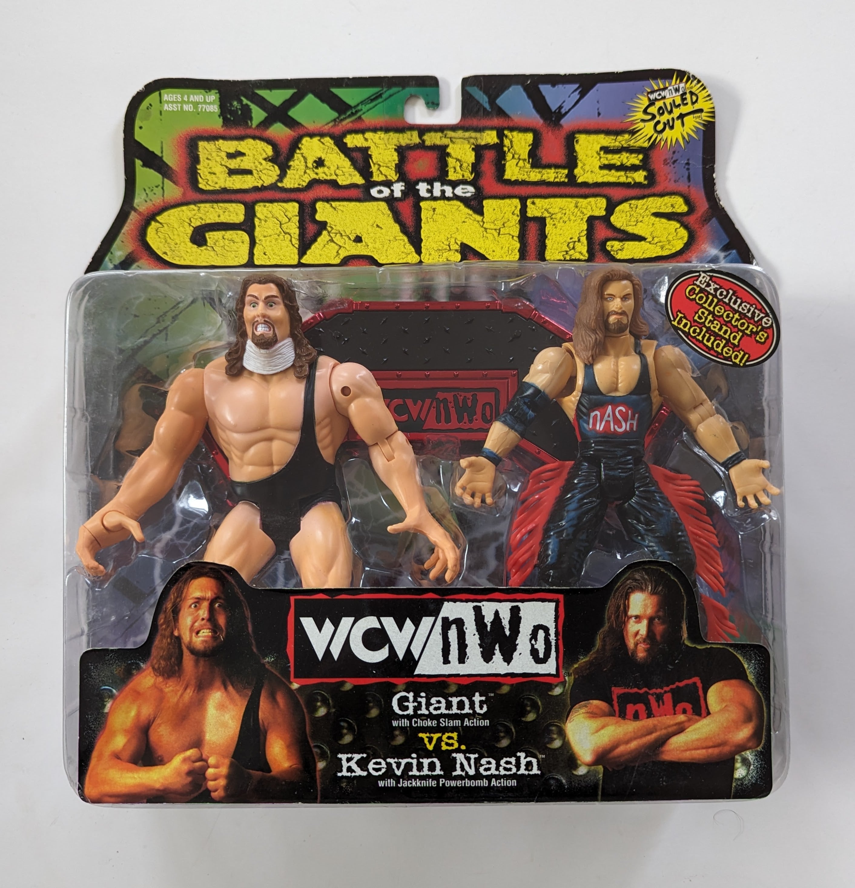 1999 WCW Toy Biz WCW/nWo Battle of the Giants: Giant vs. Kevin