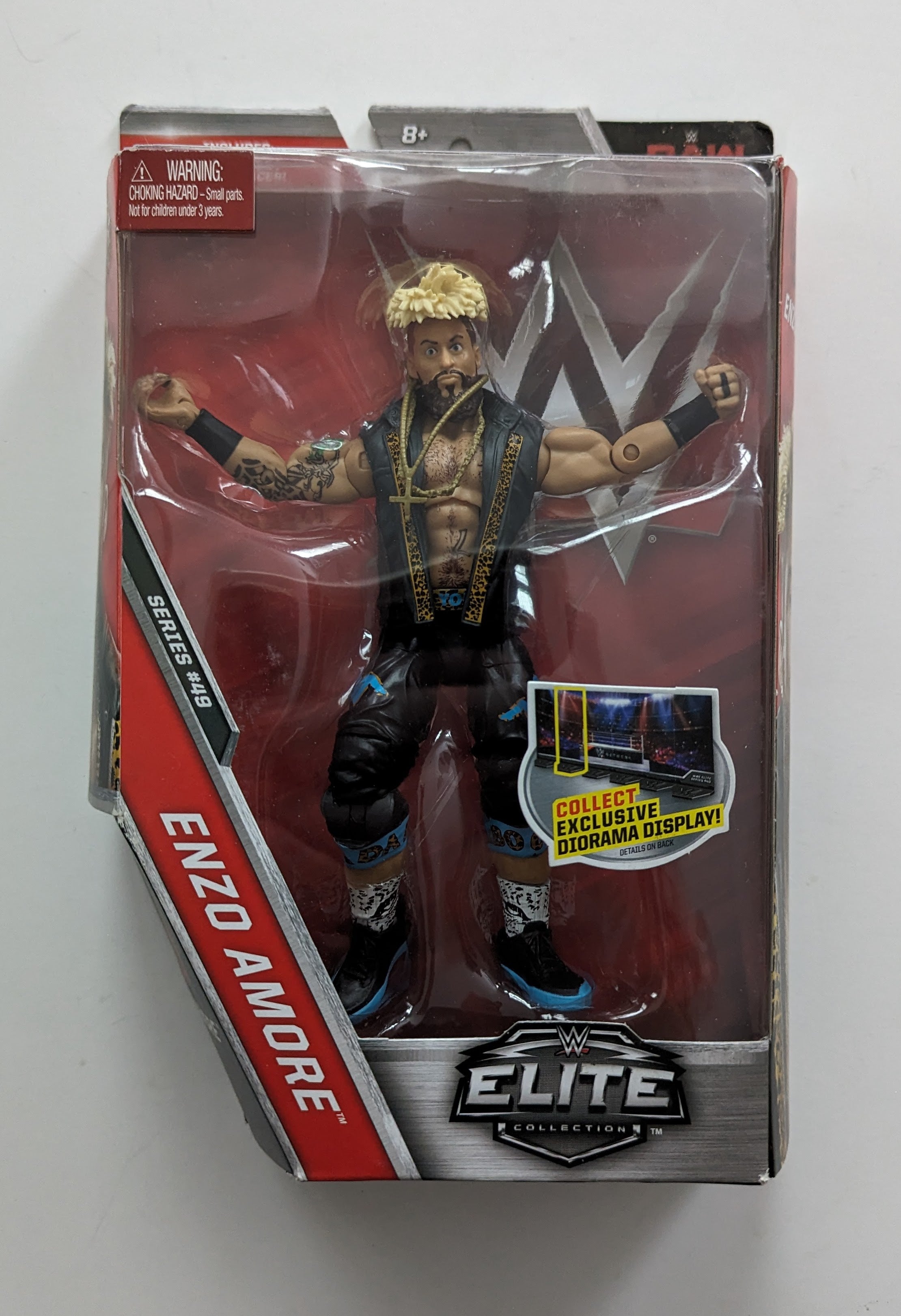 2017 WWE Mattel Elite Collection Series 49 Enzo Amore – Wrestling