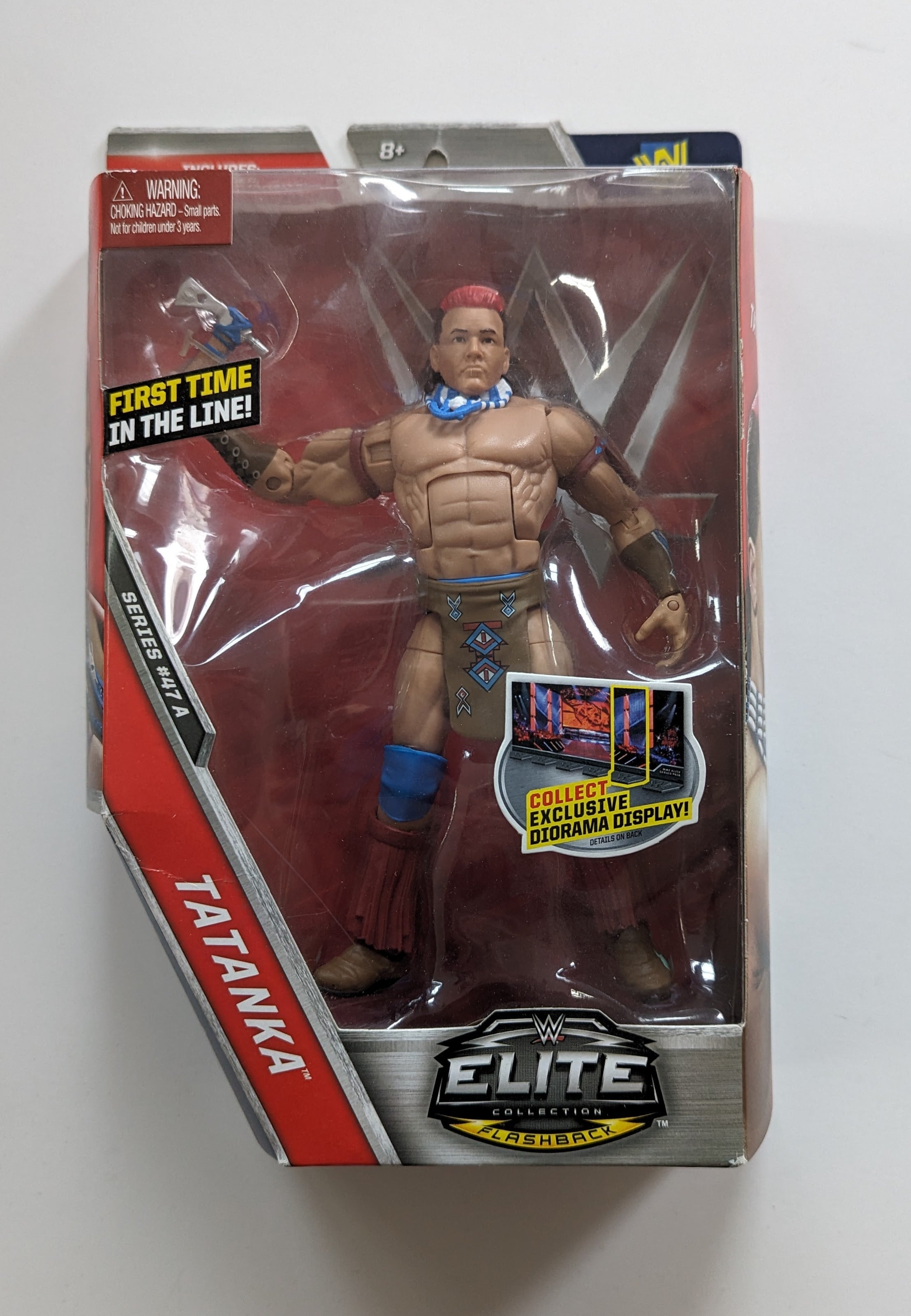 2016 WWE Mattel Elite Collection Series 47A Tatanka – Wrestling 