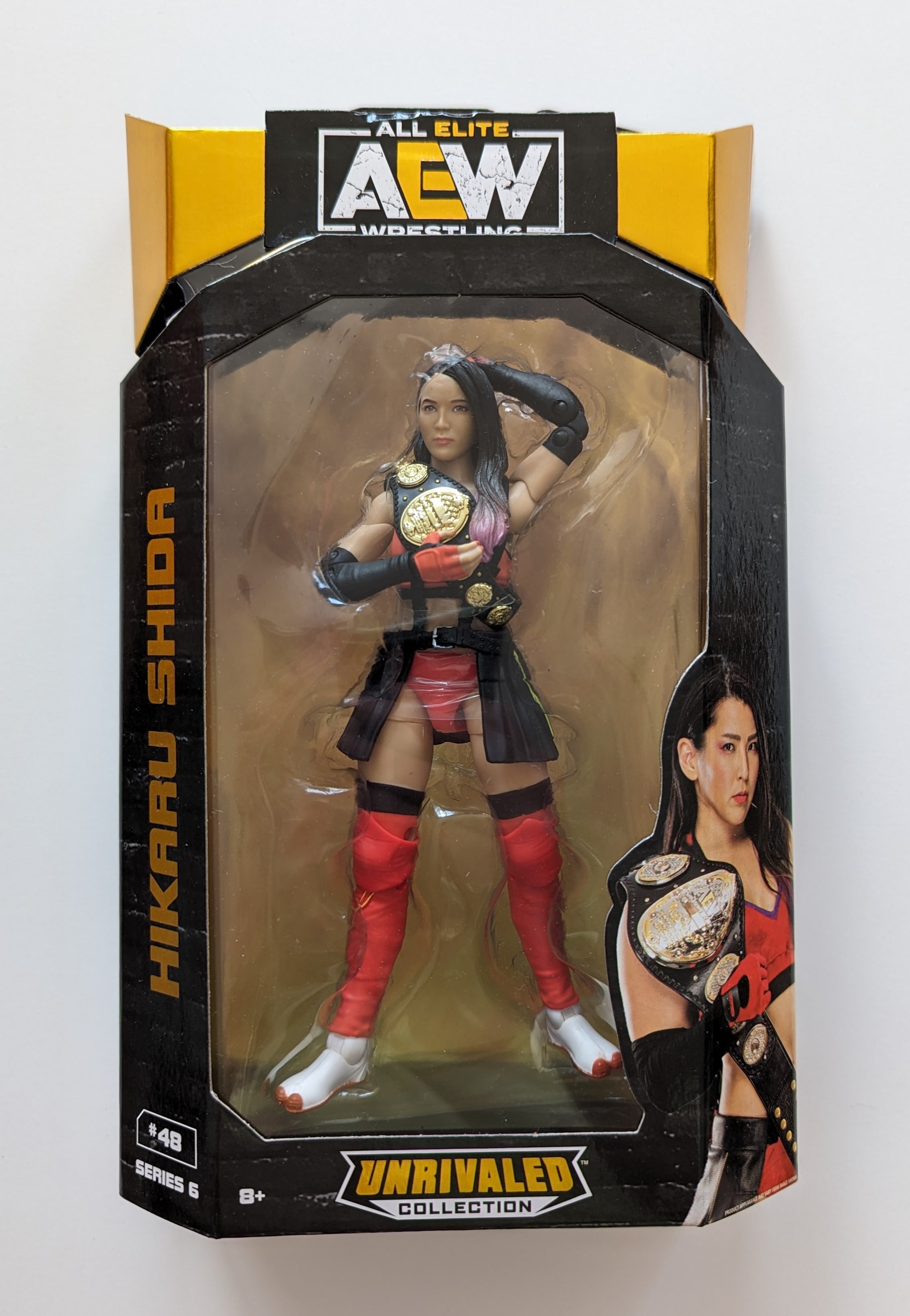 2021 AEW Jazwares Unrivaled Collection Series 6 #48 Hikaru Shida