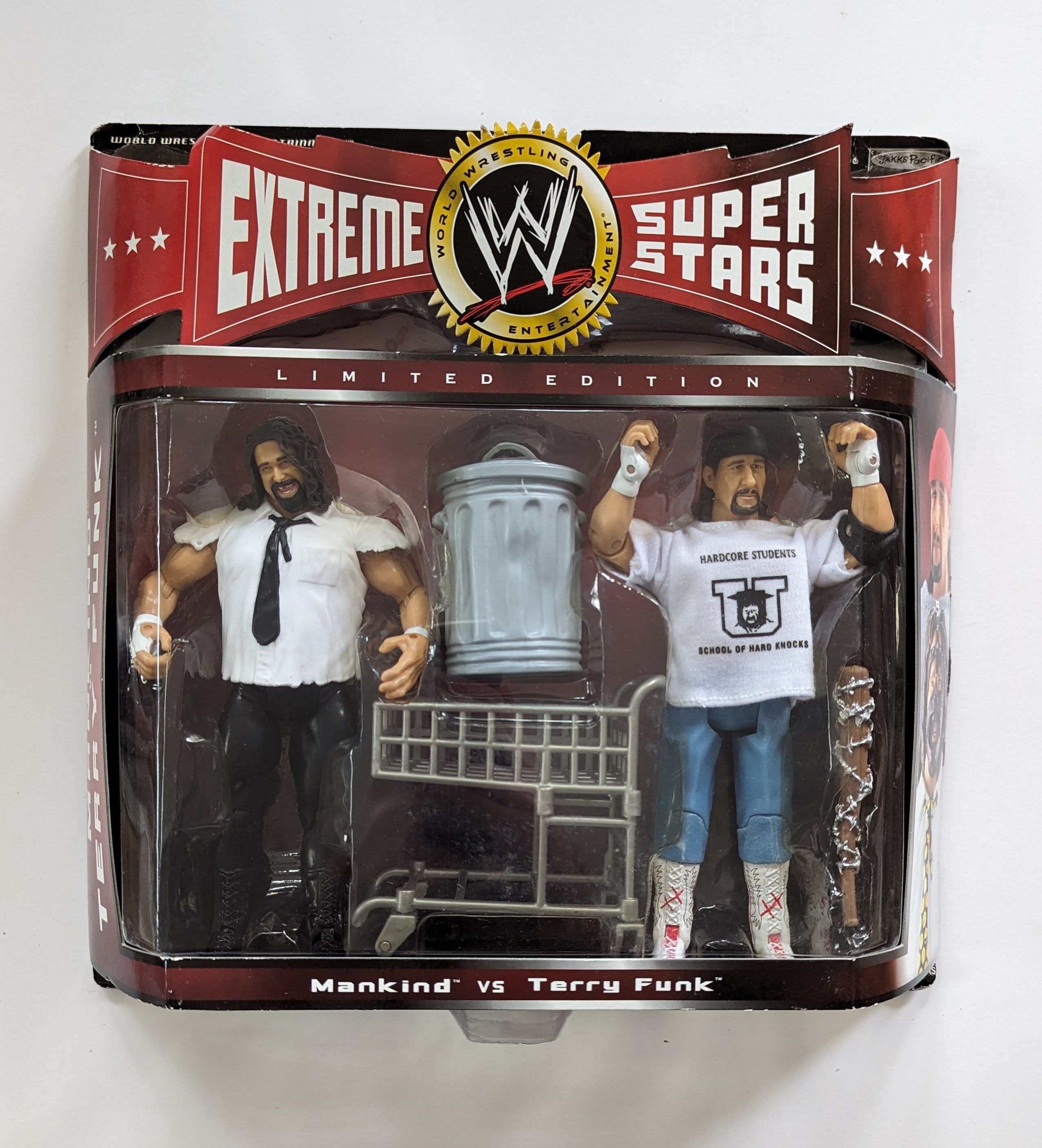 WWE CLASSIC SUPERSTARS EXTREME SERIES LIMITED EDITION MANKIND offers AND TERRY FUNK