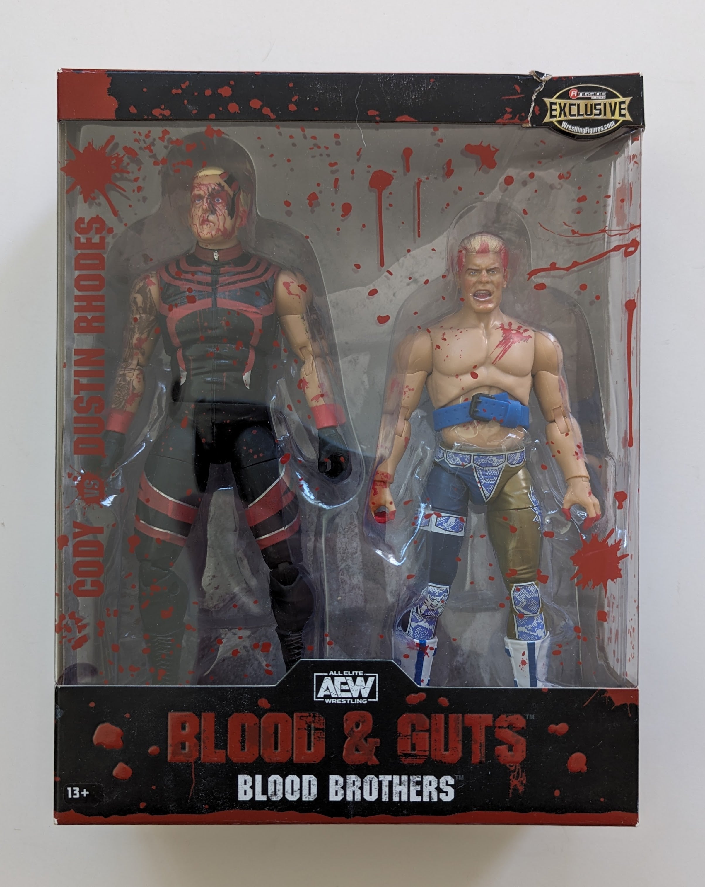 AEW Unrivaled Blood Brothers Blood & Guts Figures outlet MOC