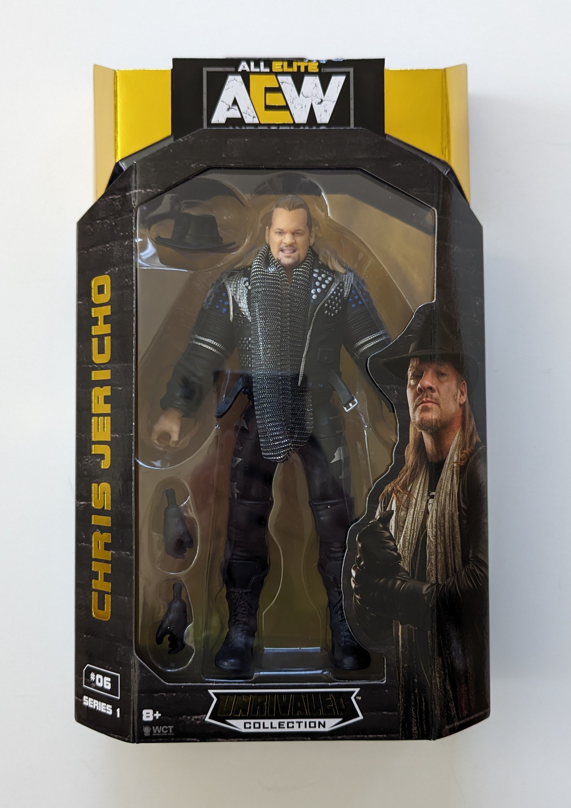 Chris Jericho 1/3000 store ShopAEW Exclusive AEW #01, Wrestling Action Figure, MIB