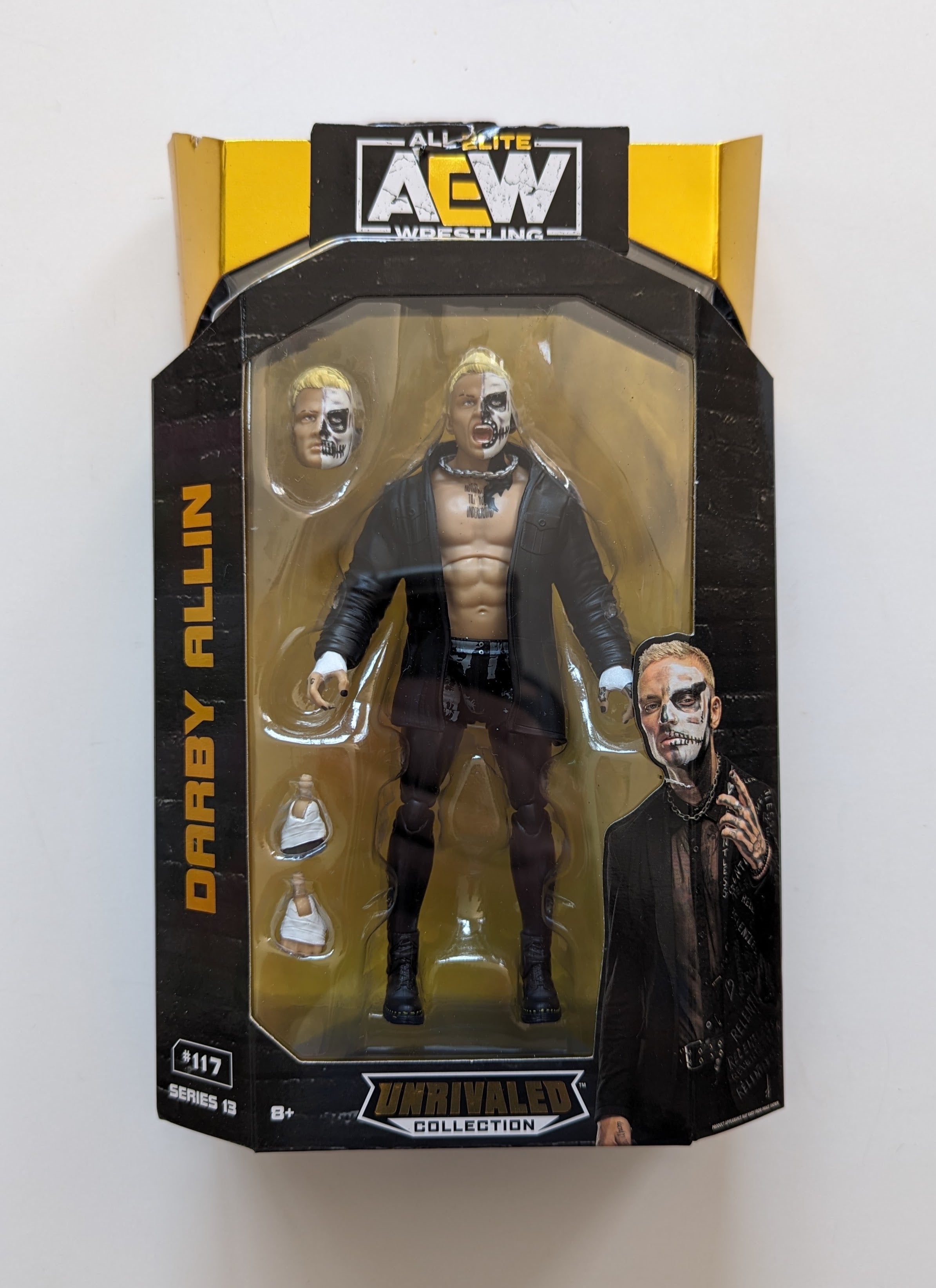 2023 AEW Jazwares Unrivaled Collection Series 13 #117 Darby Allin –  Wrestling Figure Database