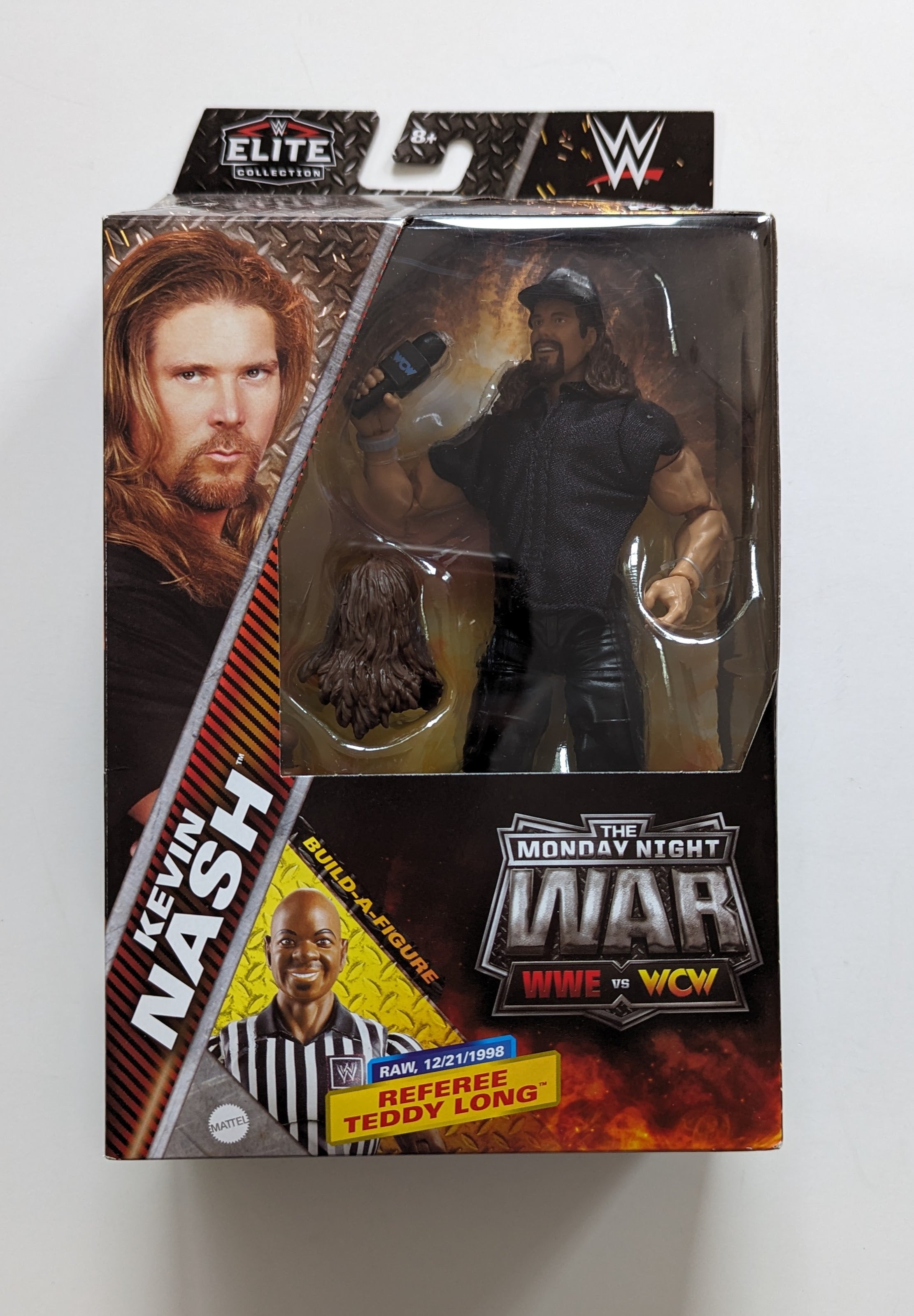 WWE good Wrestling Deluxe Classic Superstars Series 2 Kevin Nash Autographed Box #38