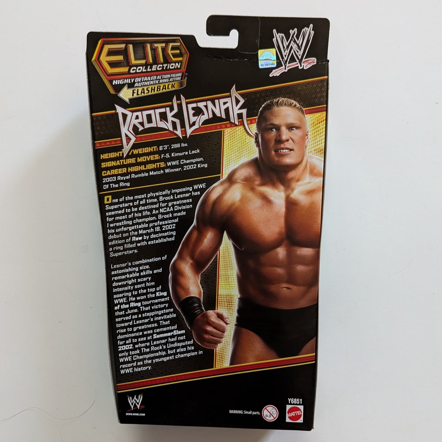 2013 WWE Mattel Elite Collection Ringside Exclusive "Here Comes the Pain" Brock Lesnar