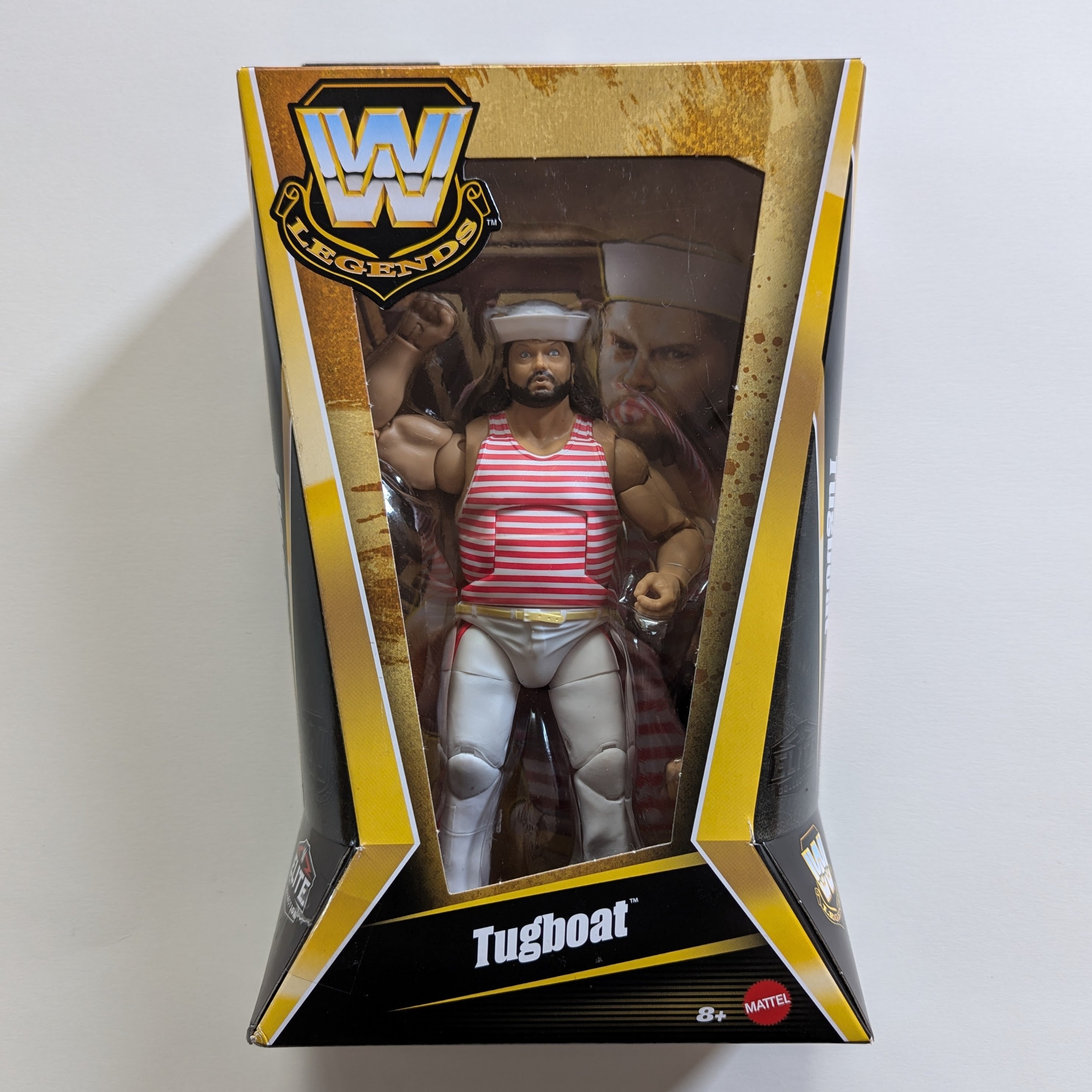 Action Figure WWE Ken Shamrock – Elite Collection Greatest Hits Series 2, 15 Cm, Con Accessori E Parte Del Gorilla Monsoon