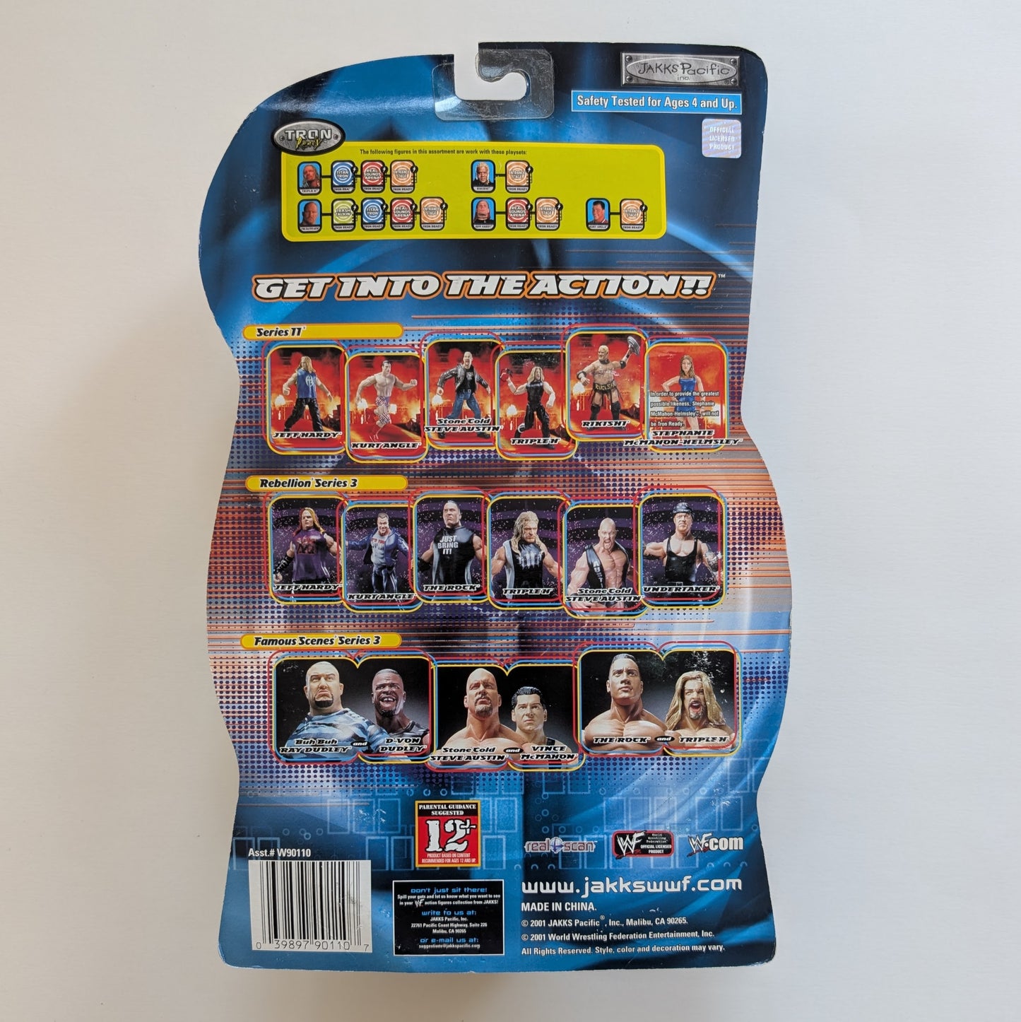 2000 WWF Jakks Pacific Titantron Live Series 11 Stephanie McMahon-Helmsley