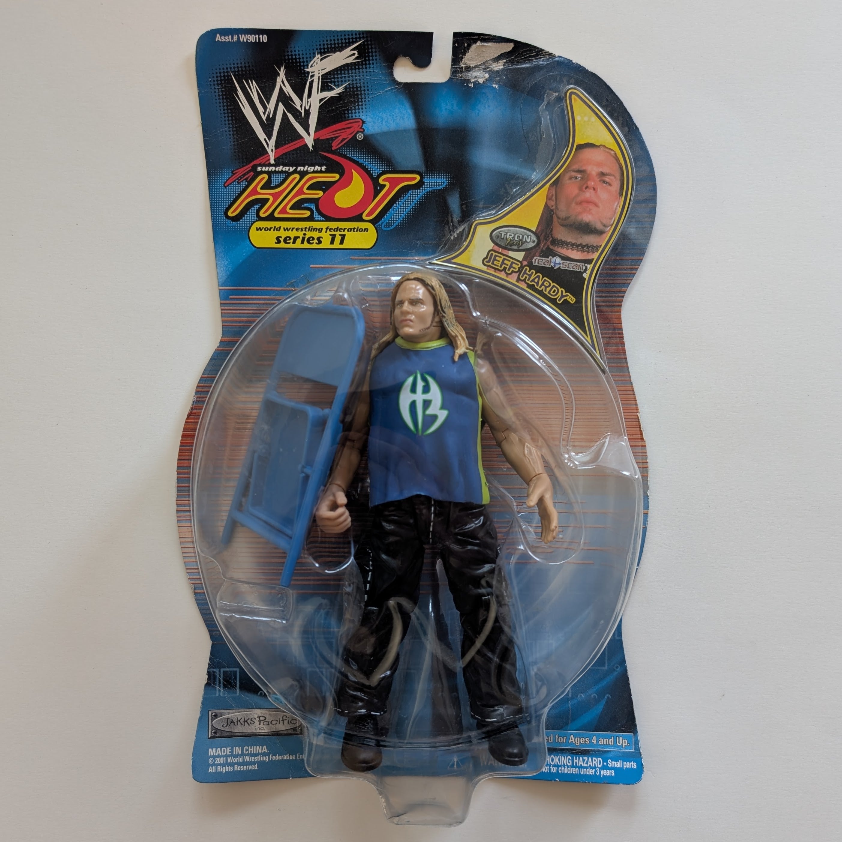 2000 WWF Jakks Pacific Titantron Live Series 11 Jeff Hardy