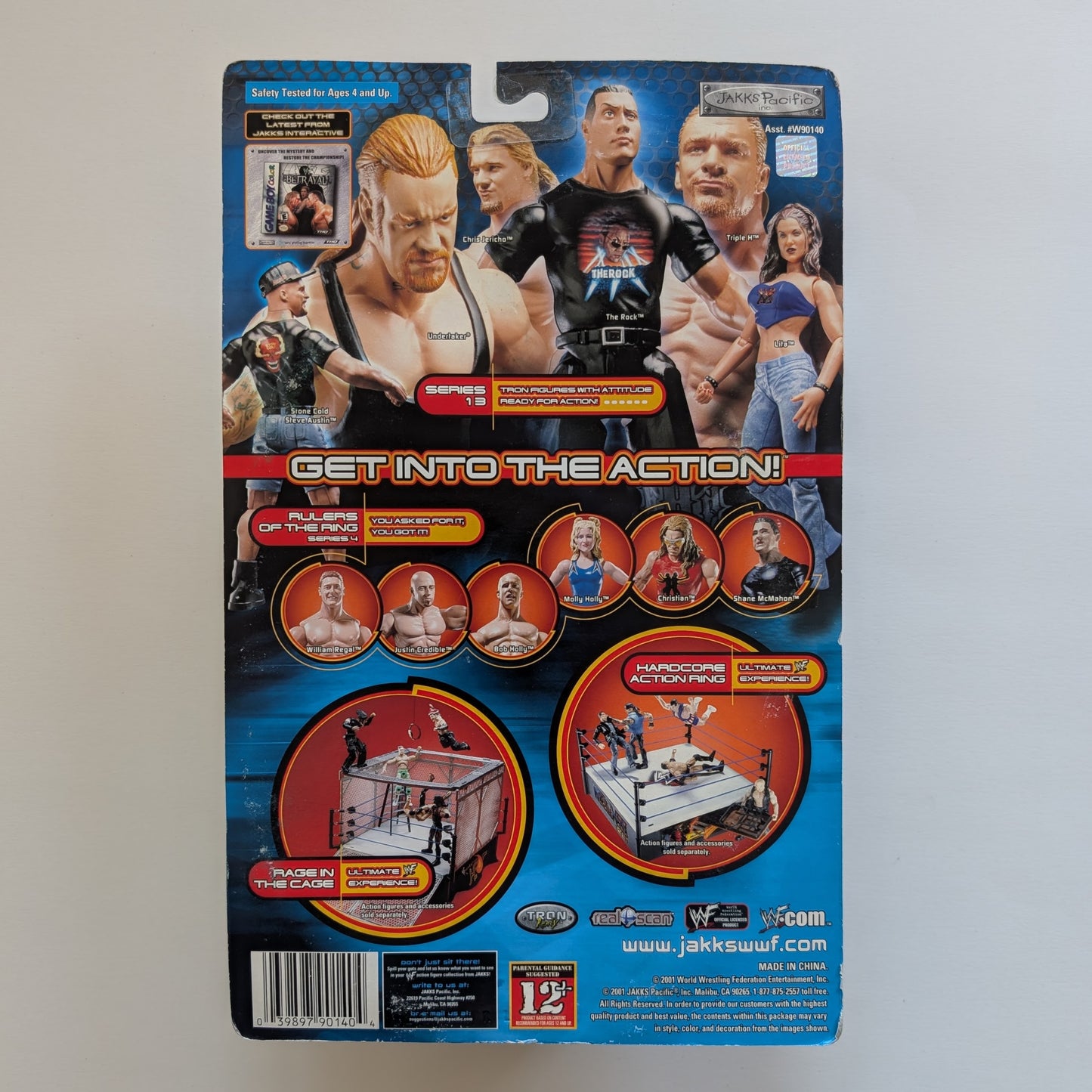 2001 WWF Jakks Pacific Titantron Live Series 13 Chris Jericho