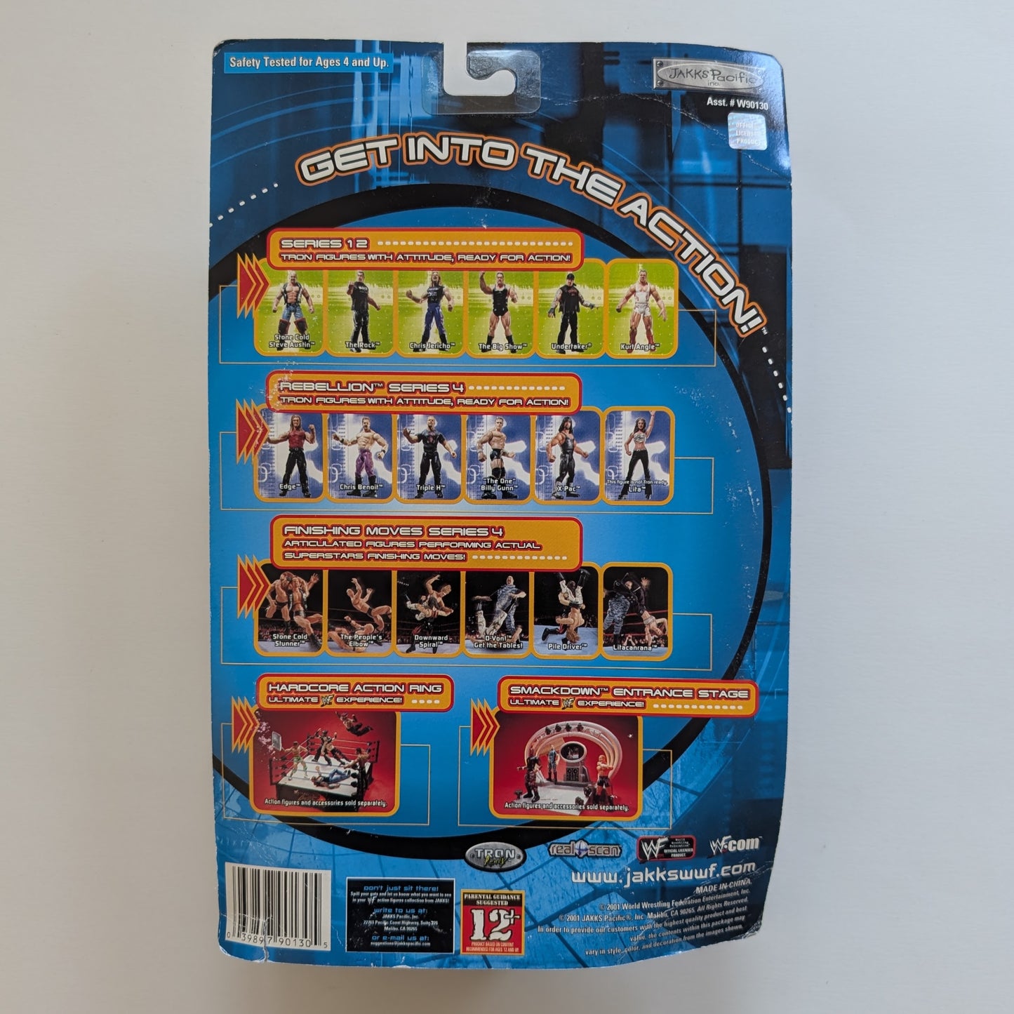 2001 WWF Jakks Pacific Titantron Live Series 12 Undertaker