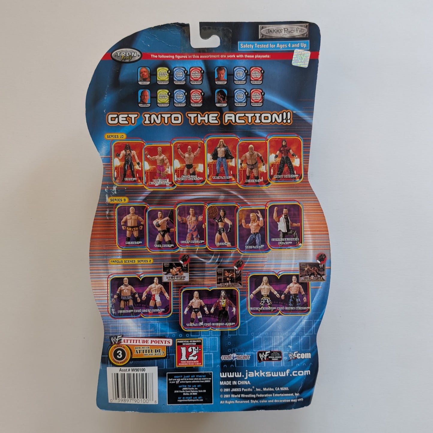 2000 WWF Jakks Pacific Titantron Live Series 10 Matt Hardy