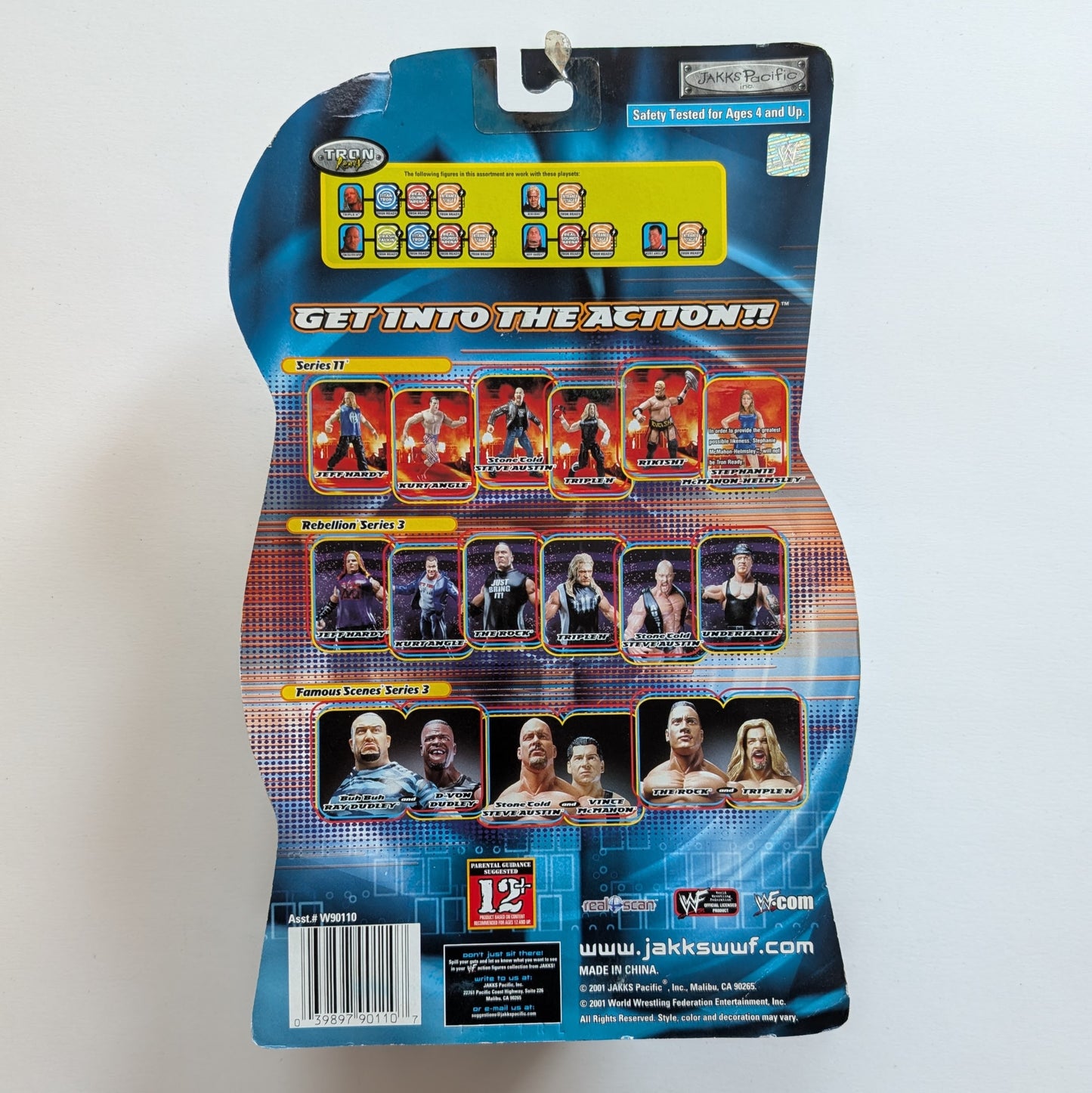 2000 WWF Jakks Pacific Titantron Live Series 11 Rikishi