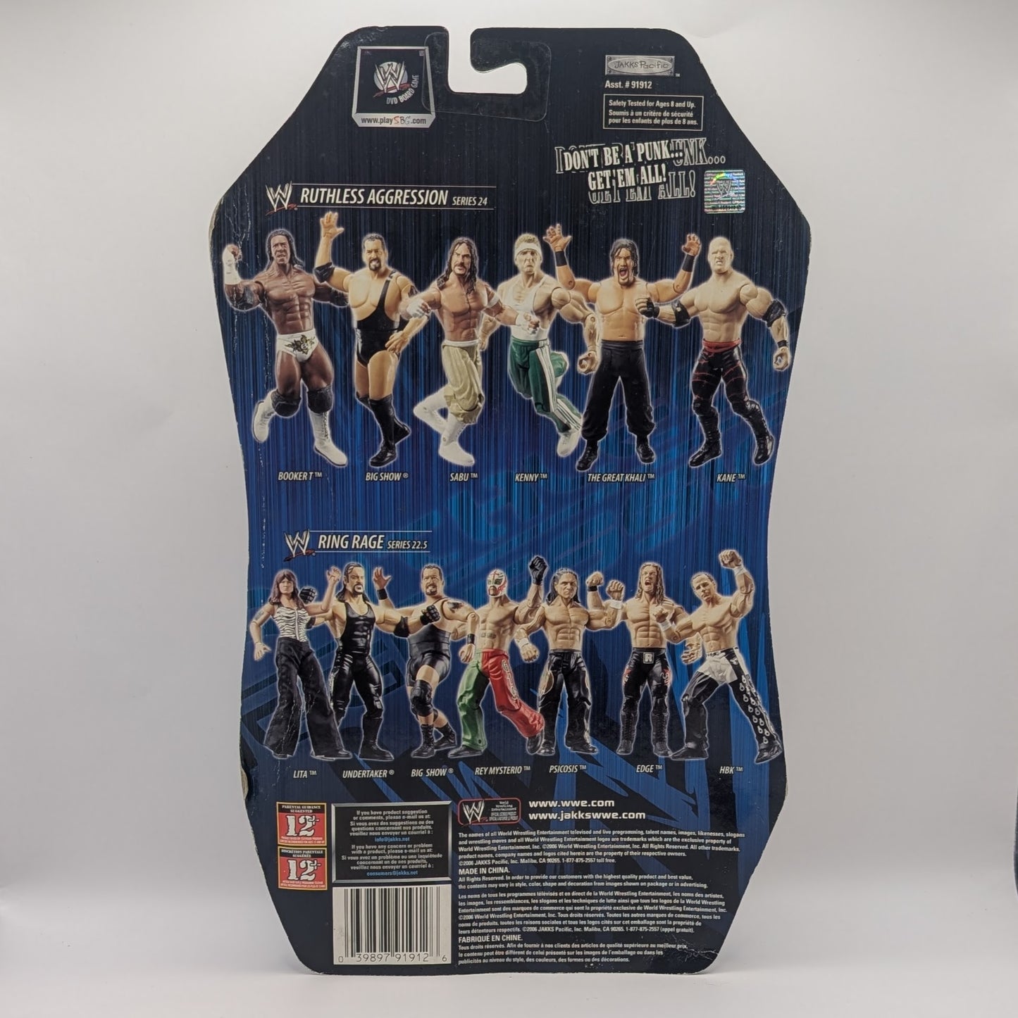 2006 WWE Jakks Pacific Ruthless Aggression Series 24 Kenny