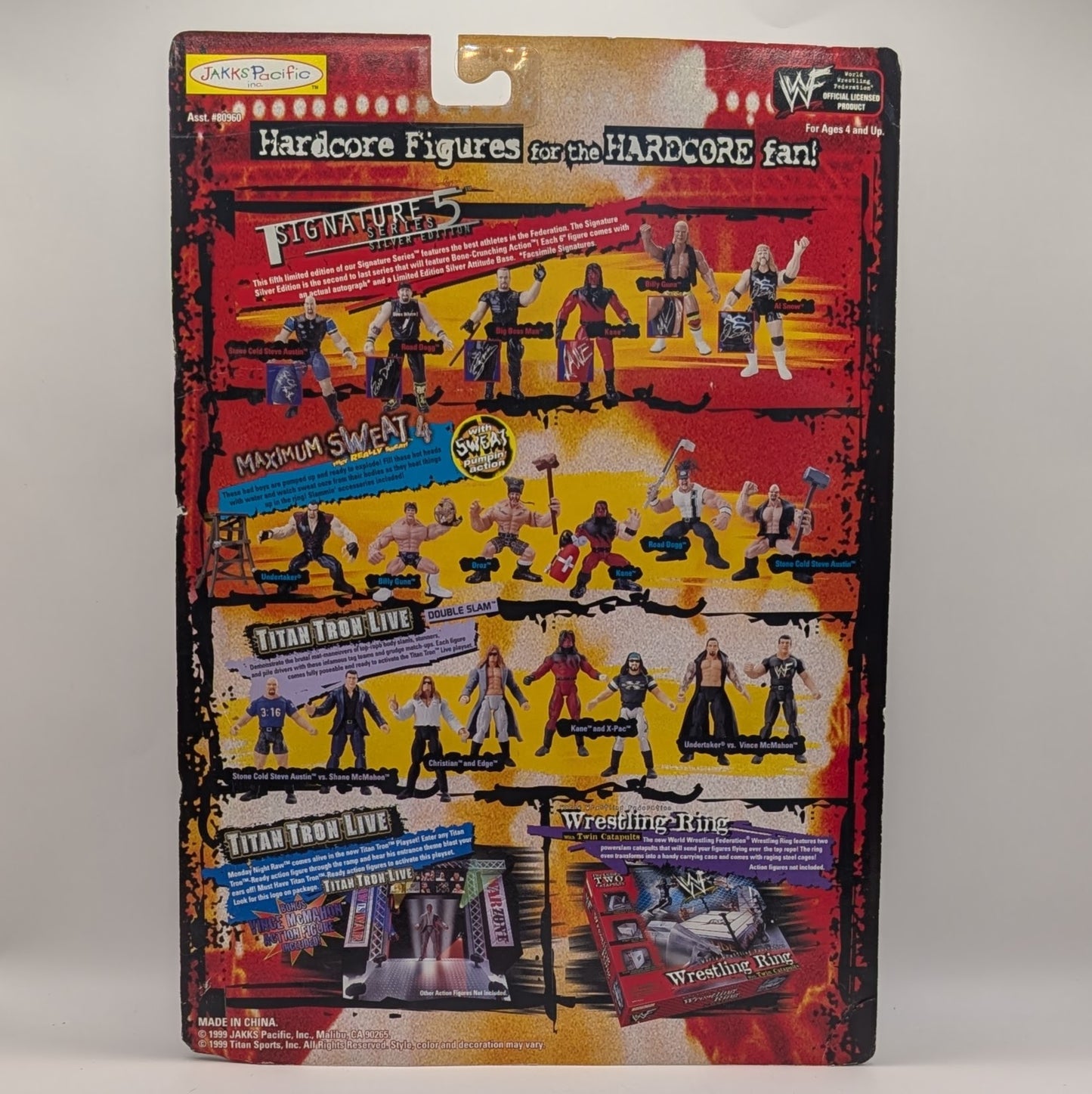 1999 WWF Jakks Pacific Signature Series 5 "Silver Edition" Big Boss Man