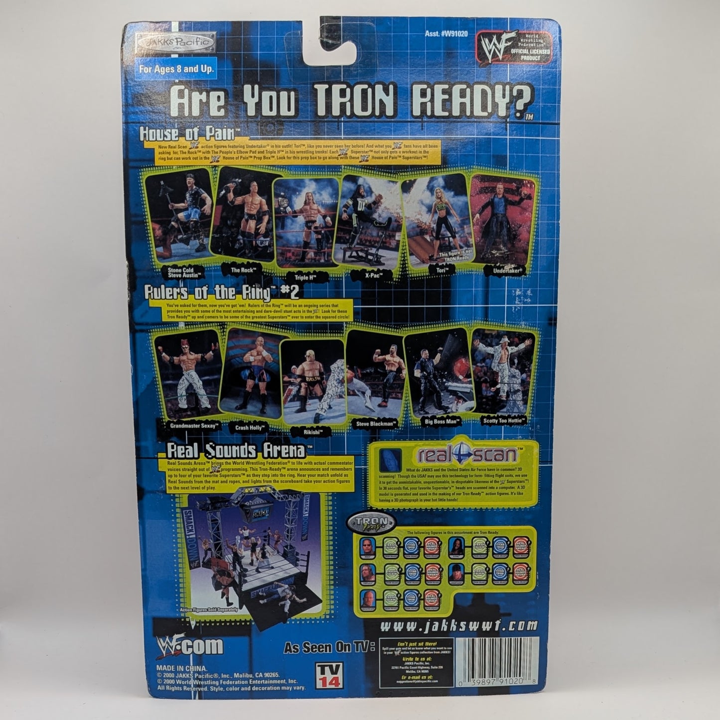 2000 WWF Jakks Pacific Titantron Live House of Pain Triple H