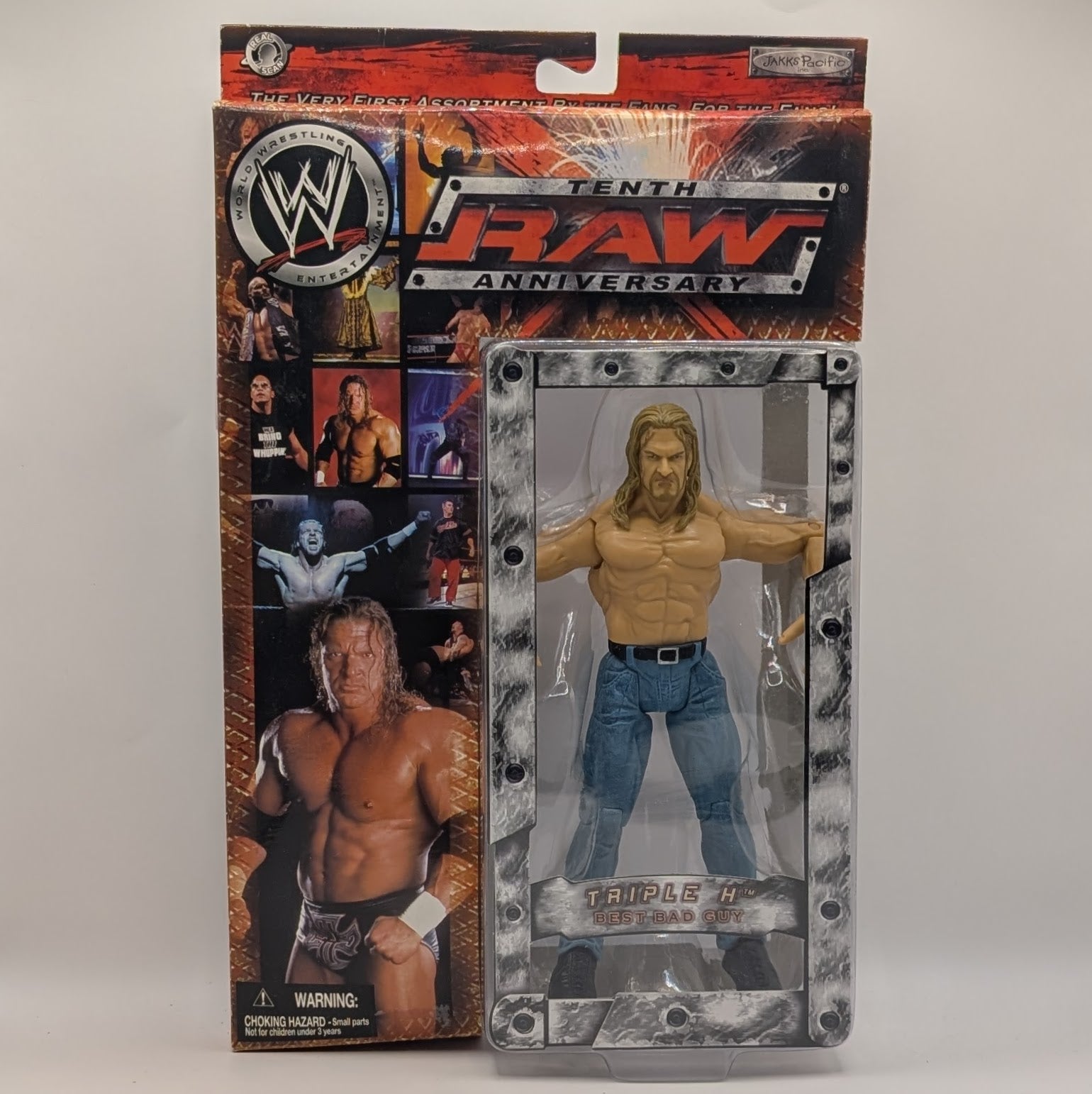 2003 WWE Jakks Pacific Tenth Raw Anniversary Triple H – Wrestling
