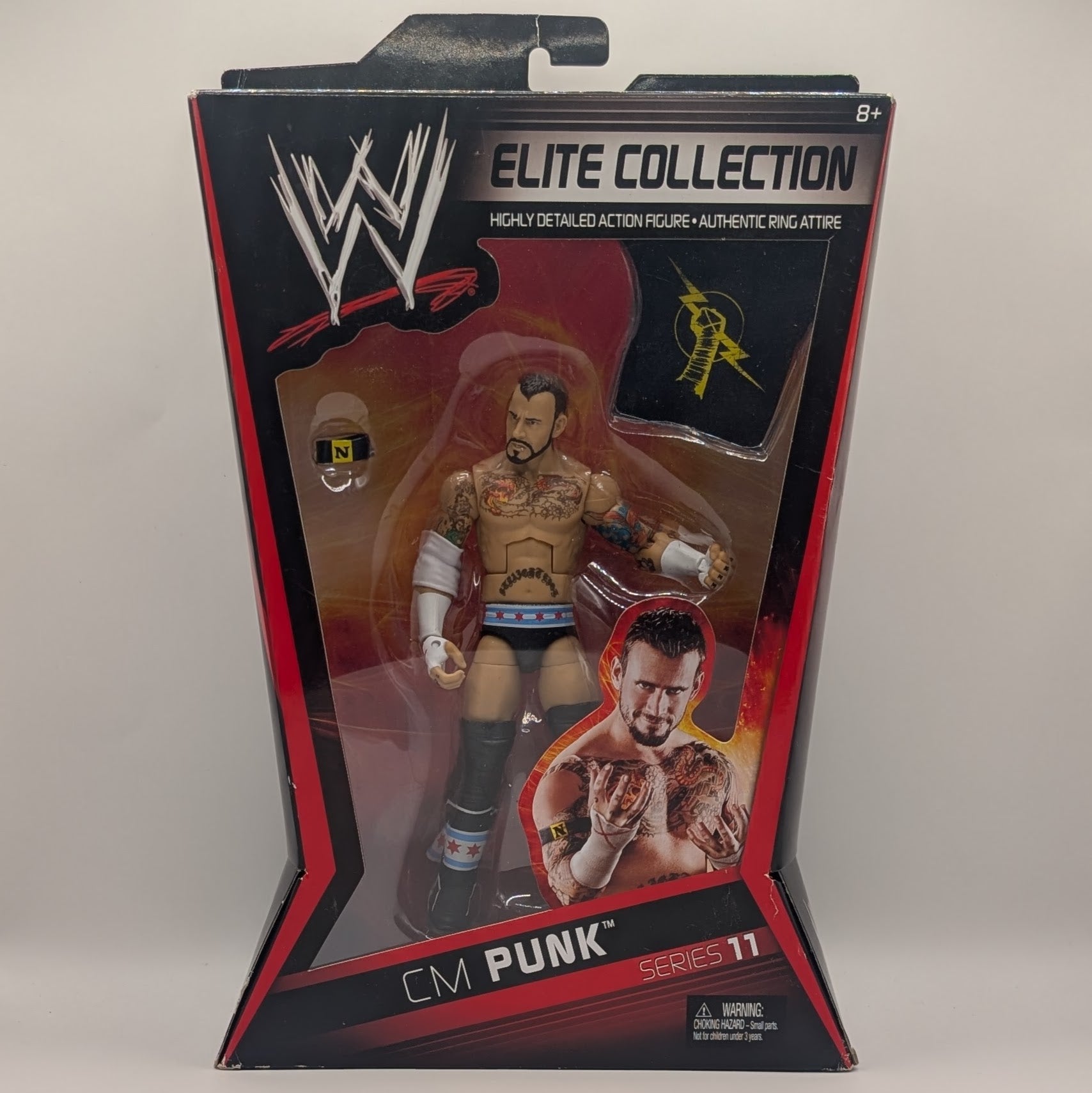 2011 WWE Mattel Elite Collection Series 11 CM Punk – Wrestling