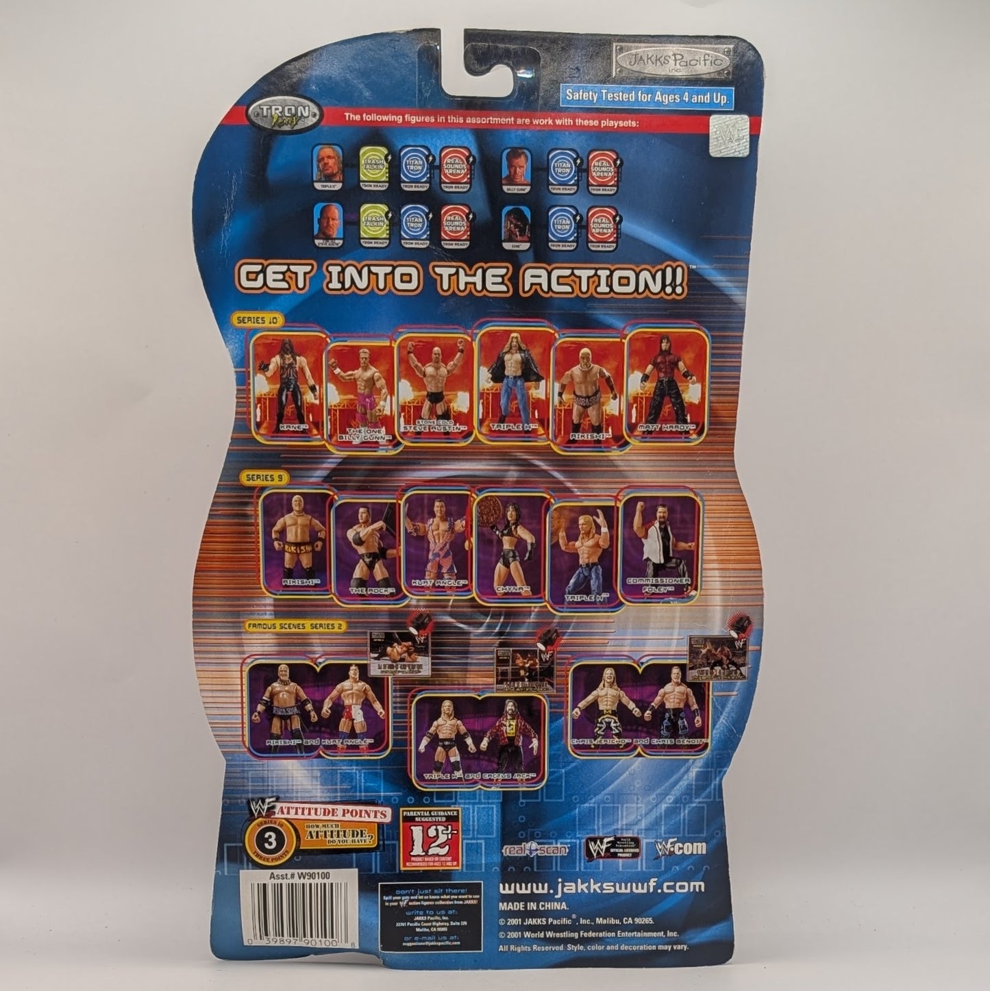 2000 WWF Jakks Pacific Titantron Live Series 10 Rikishi