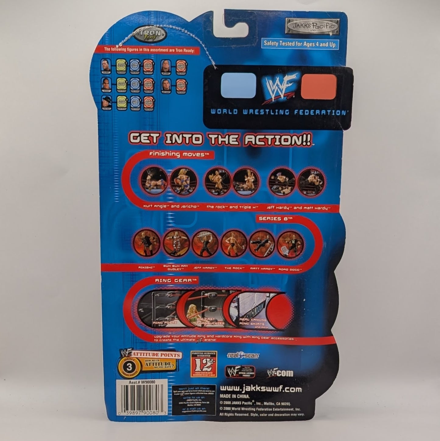 2000 WWF Jakks Pacific Titantron Live Series 8 Road Dogg