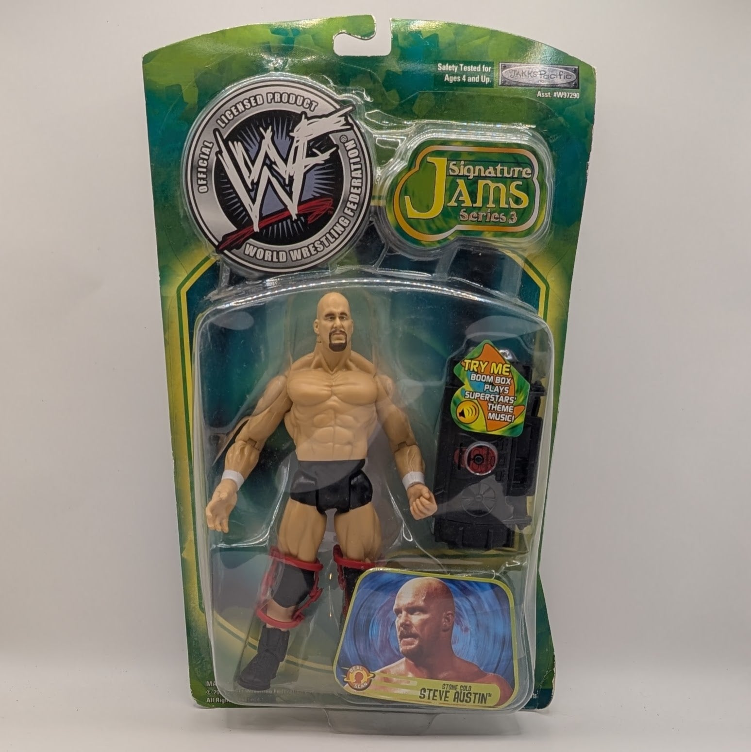 2002 WWF Jakks Pacific Titantron Live Signature Jams Series 3