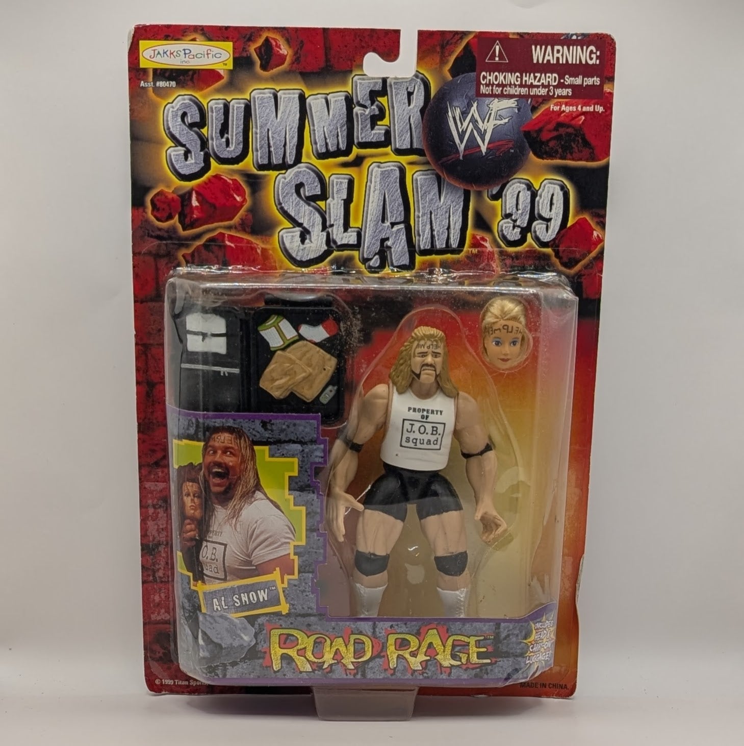 Al Snow Chella Toys factory exclusive retro