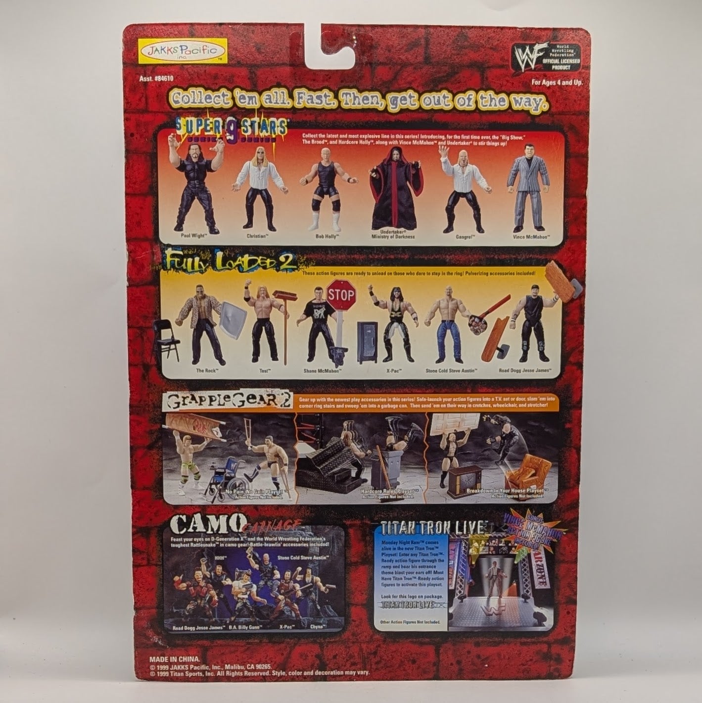 1999 WWF Jakks Pacific Superstars Series 9 Paul Wight