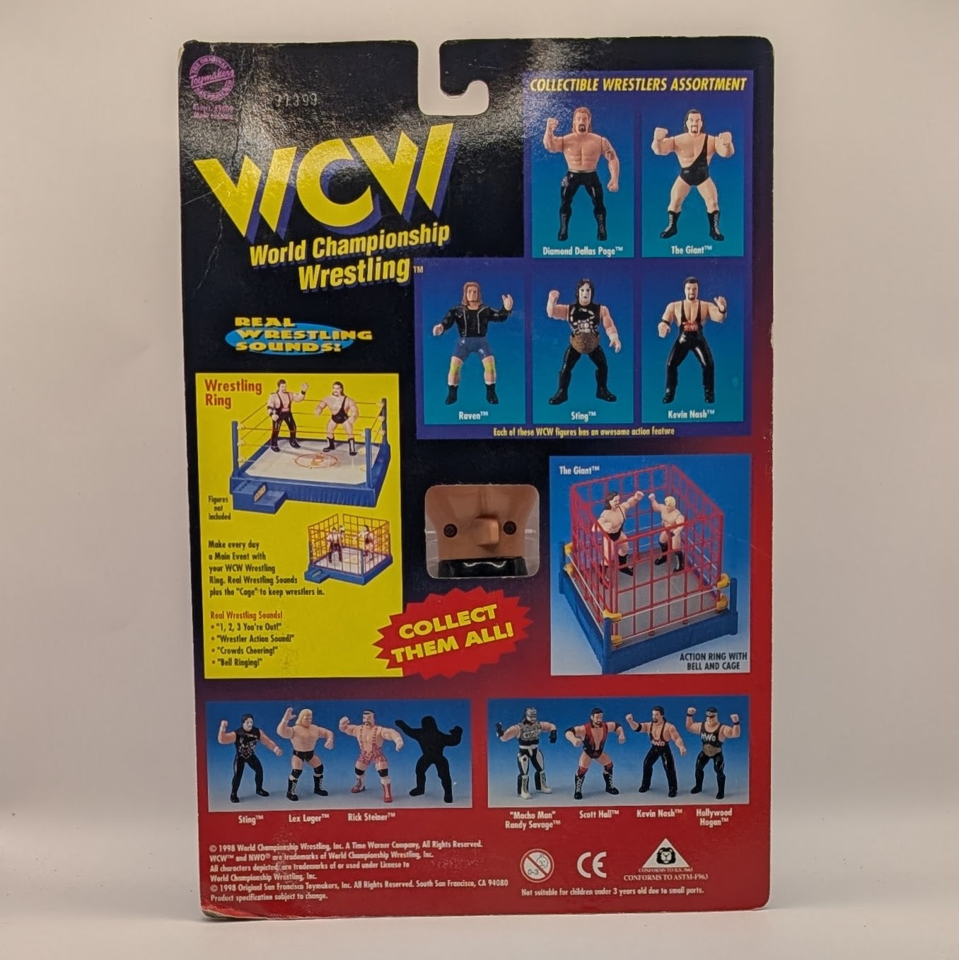 1998 WCW OSFTM 6.5" Articulated "Atomic Elbow" Goldberg