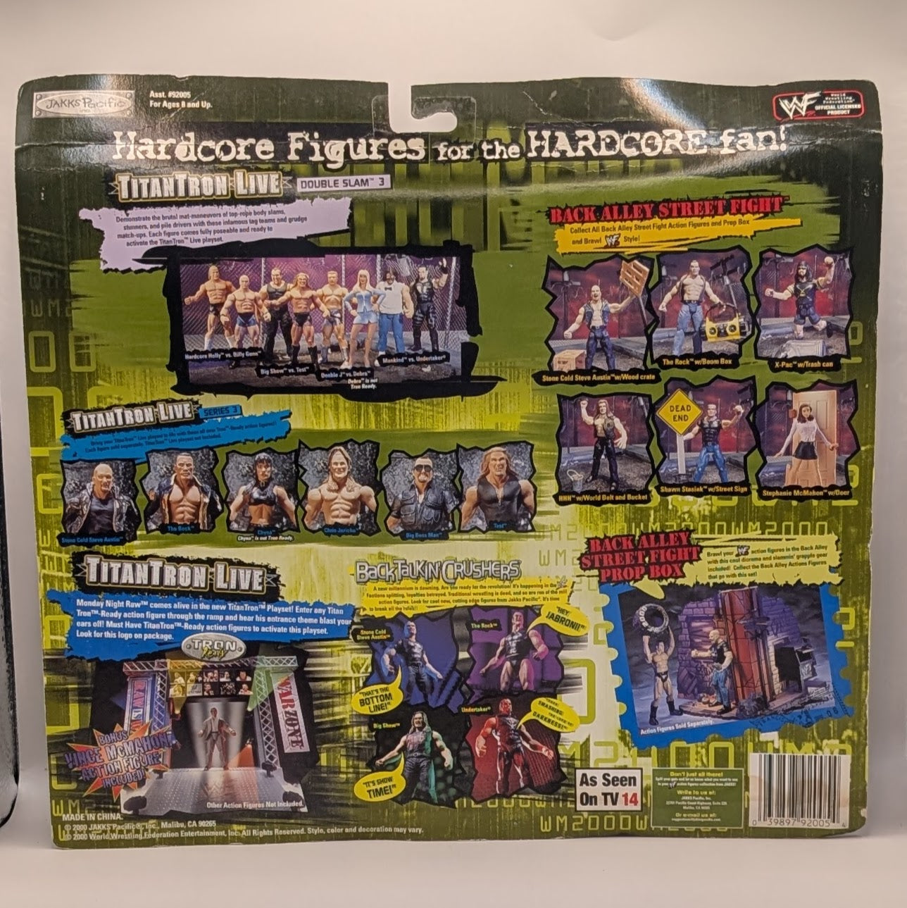 2000 WWF Jakks Pacific Titantron Live Double Slam Series 3: Mankind & Undertaker