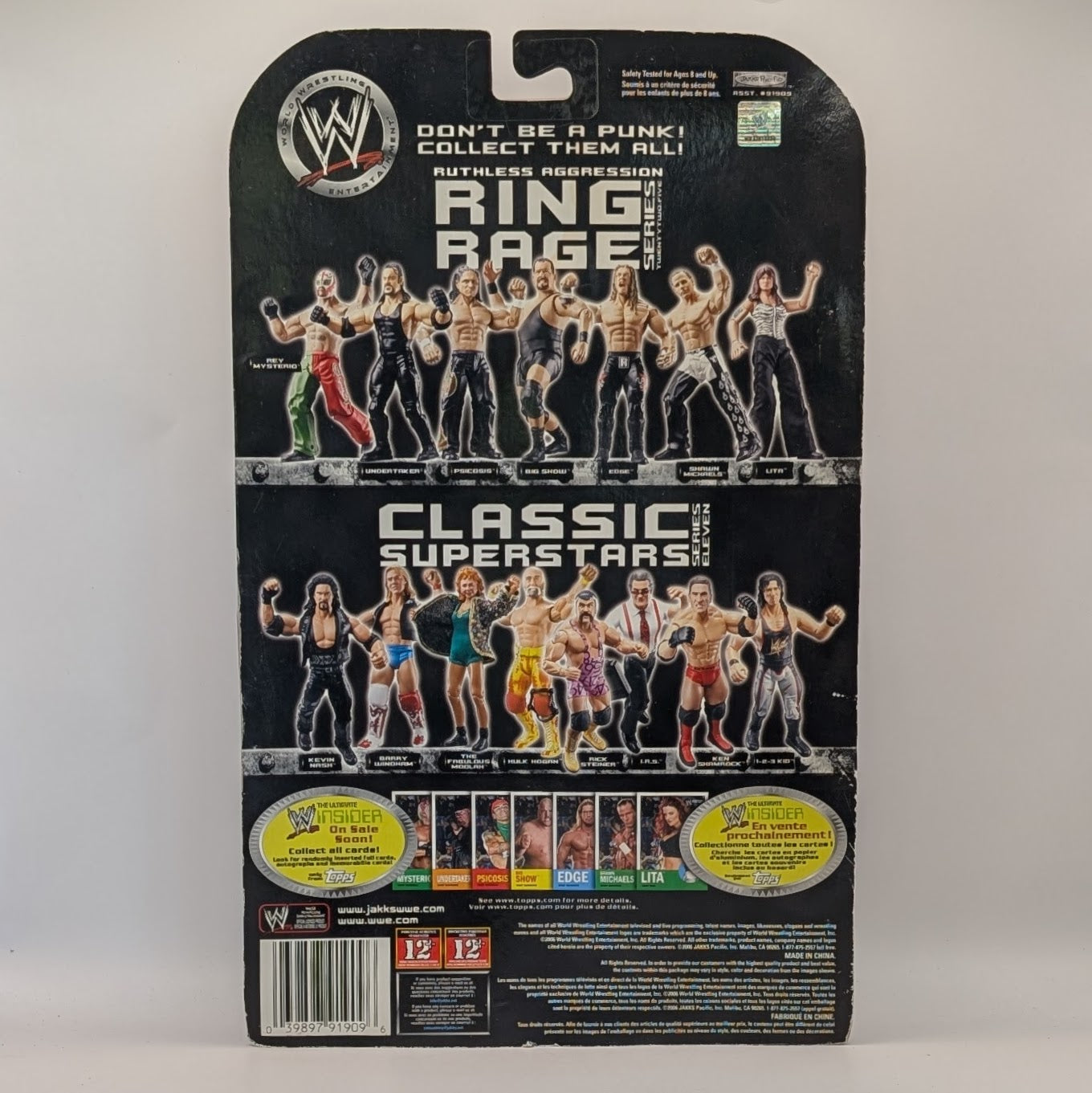 2006 WWE Jakks Pacific Ruthless Aggression Series 22.5 "Ring Rage" Shawn Michaels