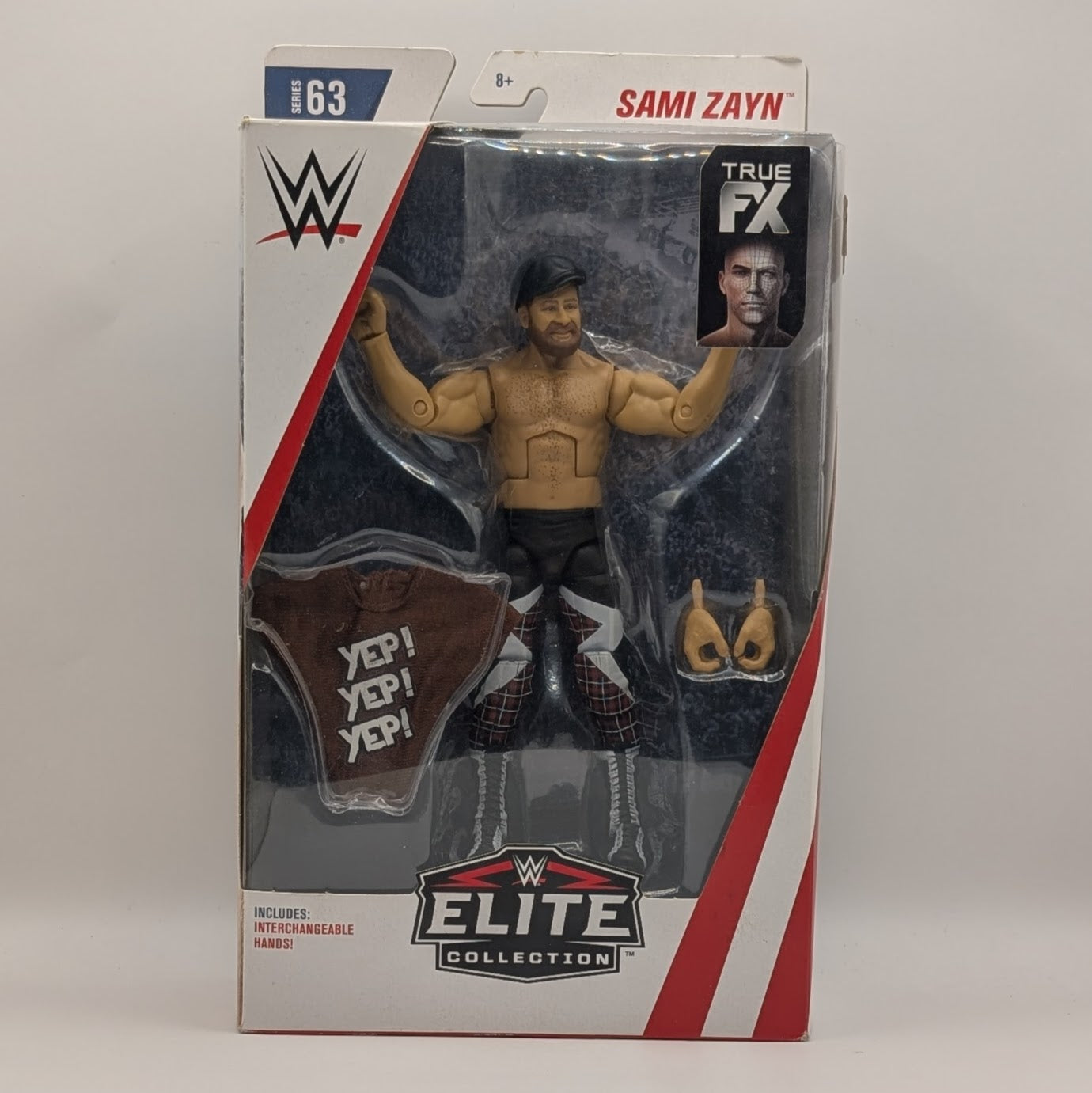 WWE MATTEL Elite Collection - Series #102 - Sami Zayn (HKN95 WWE MATTEL Elite Collection - Series #102 - Sami Zayn (HKN95