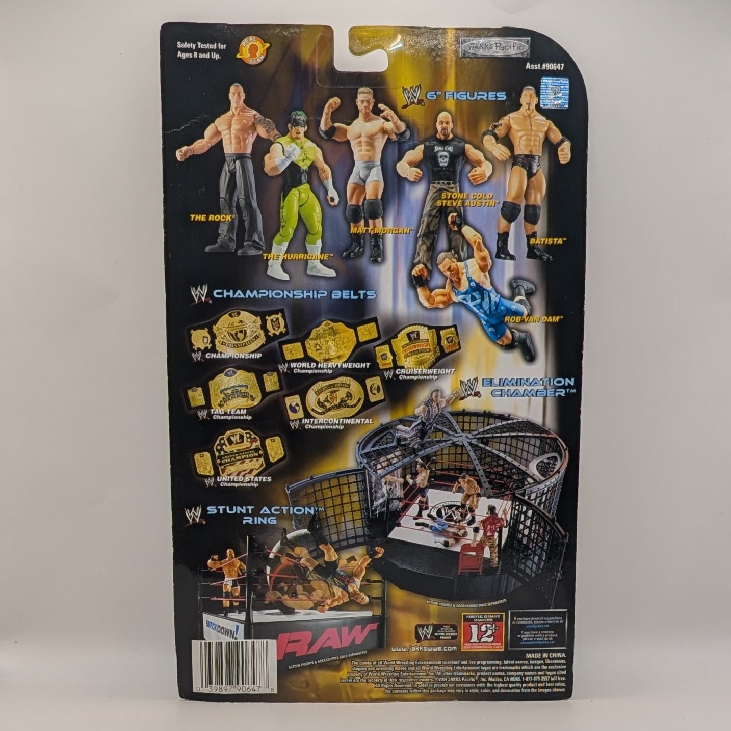 2004 WWE Jakks Pacific Titantron Live Backlash Series 4 Tazz