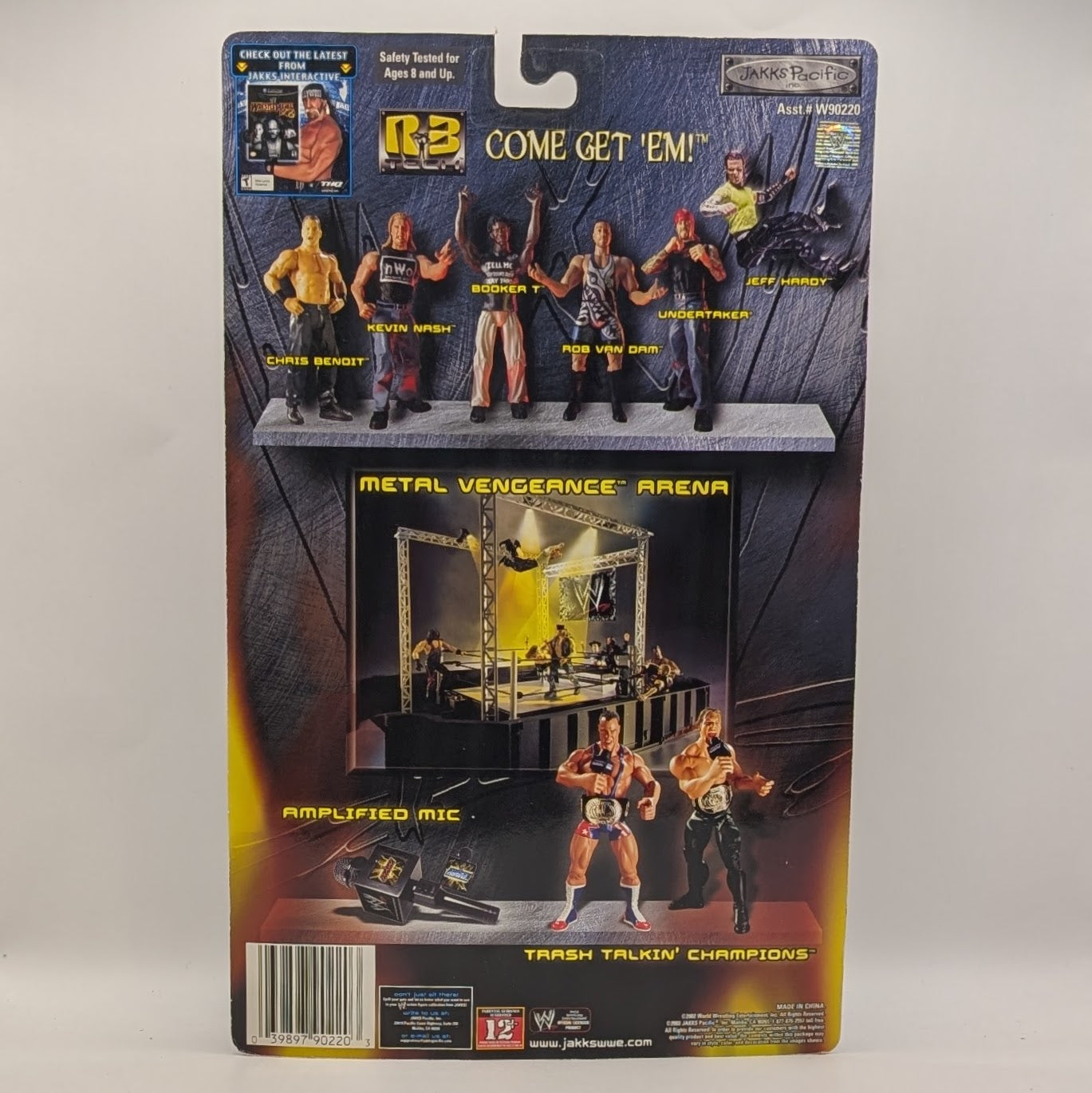 2003 WWE Jakks Pacific R-3 Tech Series 5 Booker T