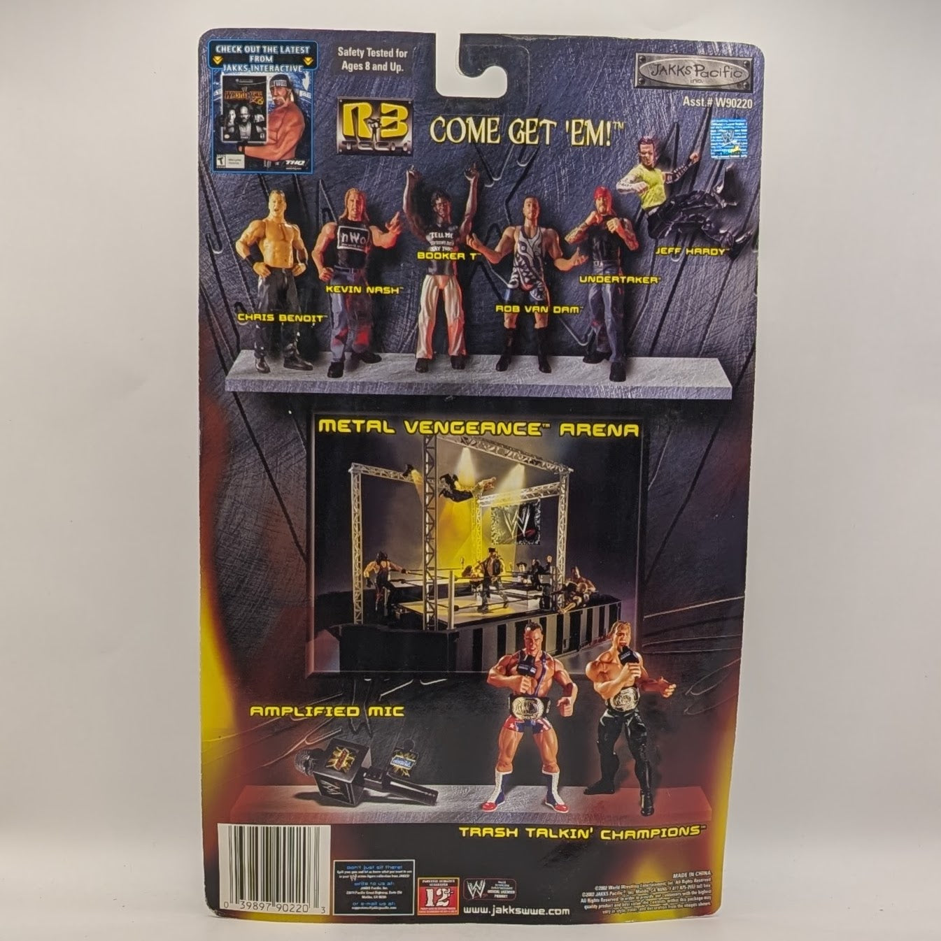 2003 WWE Jakks Pacific R-3 Tech Series 5 Rob Van Dam