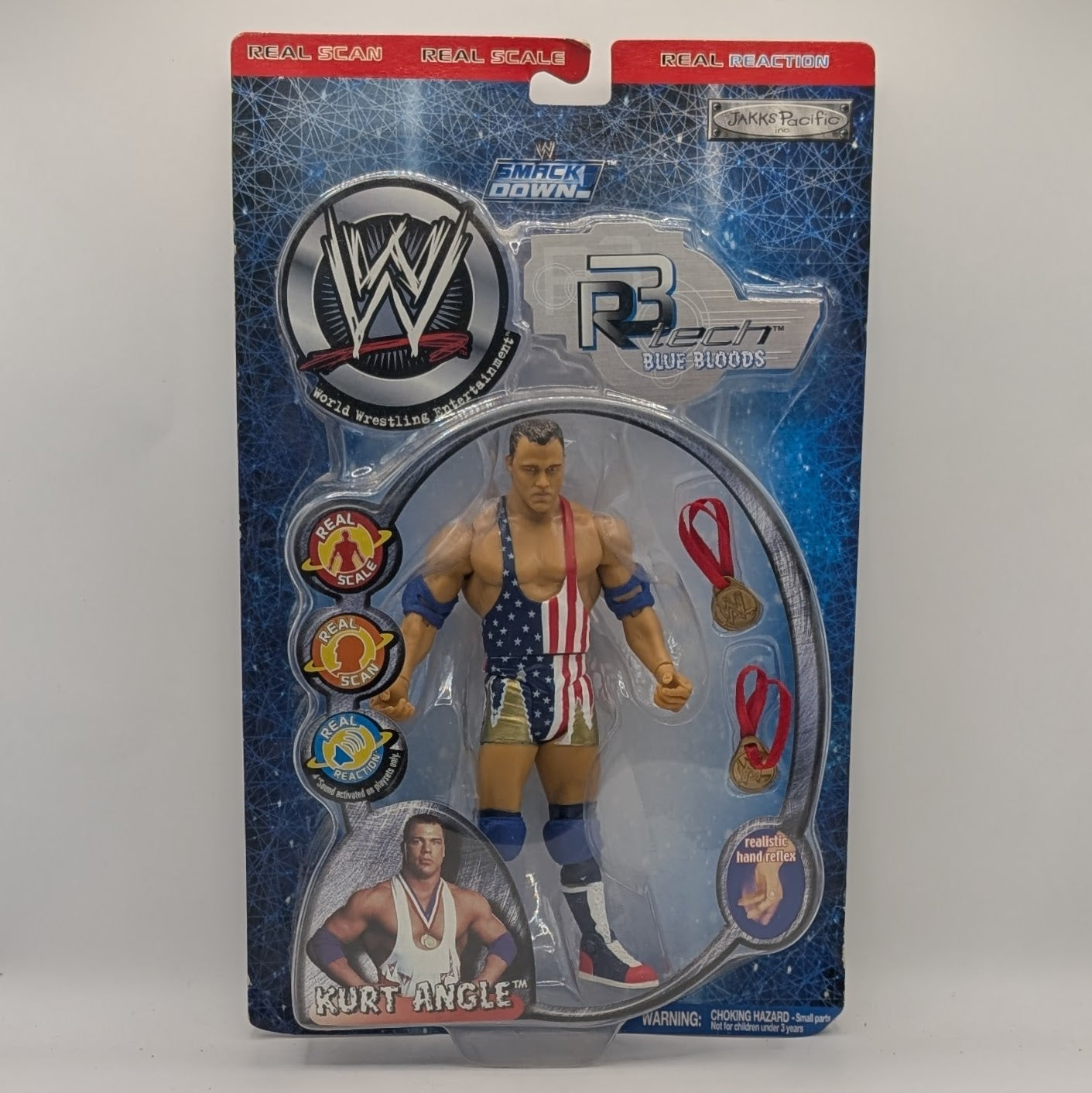 2002 WWE Jakks Pacific R-3 Tech Series 4 